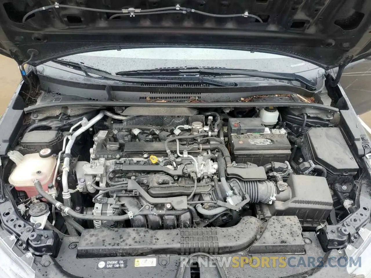 11 Photograph of a damaged car JTNK4RBE9K3027866 TOYOTA COROLLA 2019