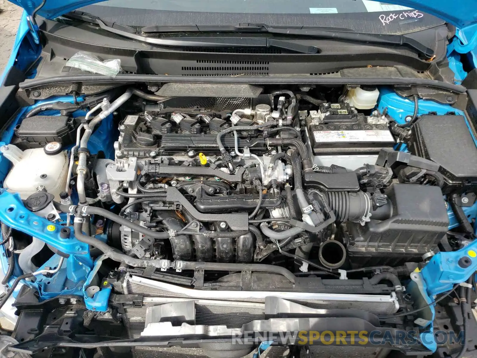 7 Photograph of a damaged car JTNK4RBE9K3048670 TOYOTA COROLLA 2019