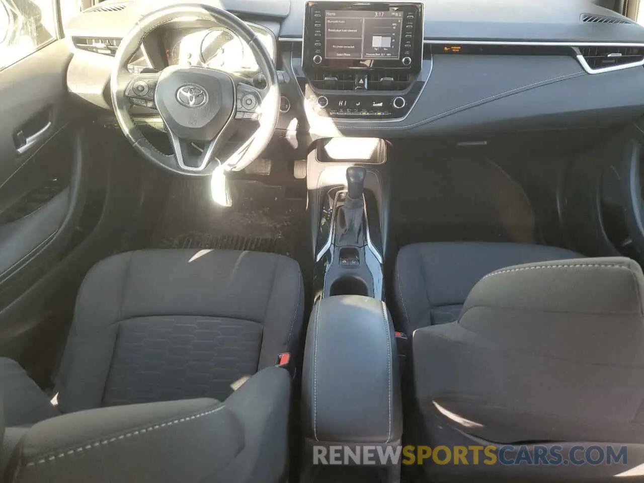 8 Фотография поврежденного автомобиля JTNK4RBE9K3055246 TOYOTA COROLLA 2019