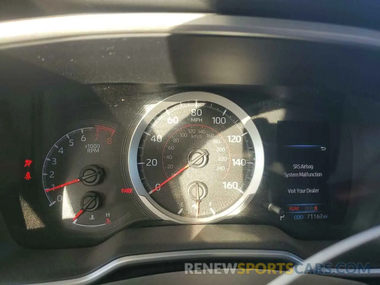 9 Фотография поврежденного автомобиля JTNK4RBE9K3055246 TOYOTA COROLLA 2019