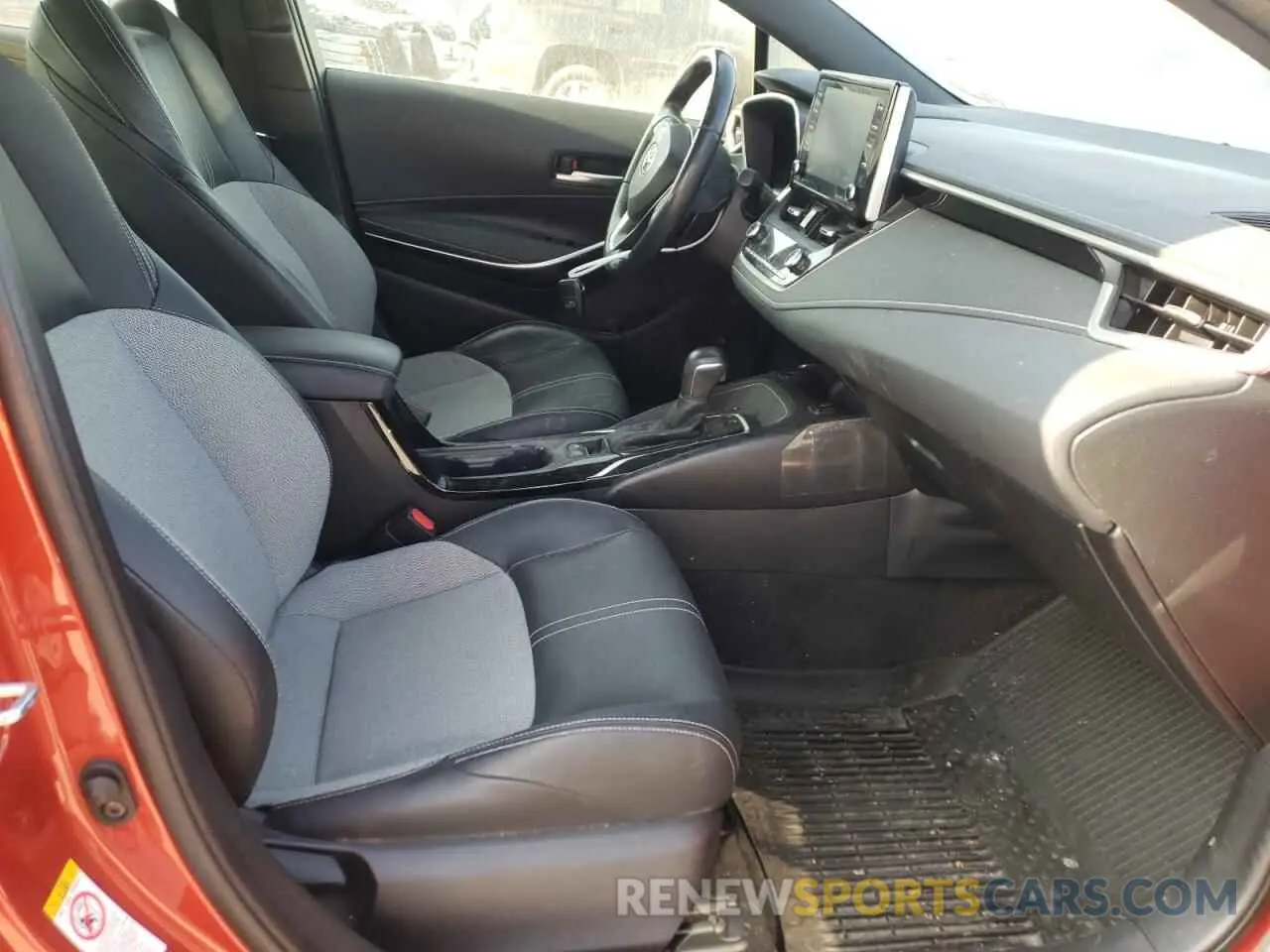 5 Фотография поврежденного автомобиля JTNK4RBEXK3002362 TOYOTA COROLLA 2019