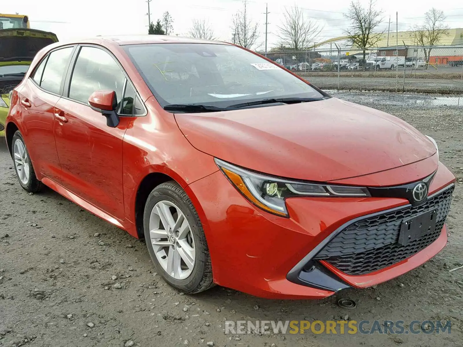 1 Photograph of a damaged car JTNK4RBEXK3011238 TOYOTA COROLLA 2019