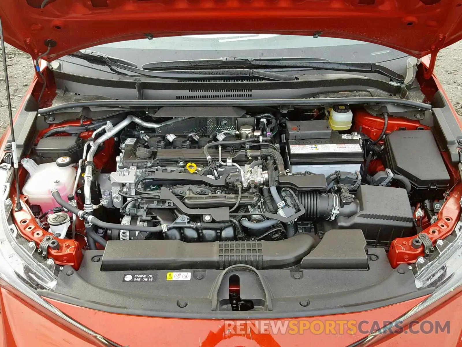 7 Photograph of a damaged car JTNK4RBEXK3011238 TOYOTA COROLLA 2019