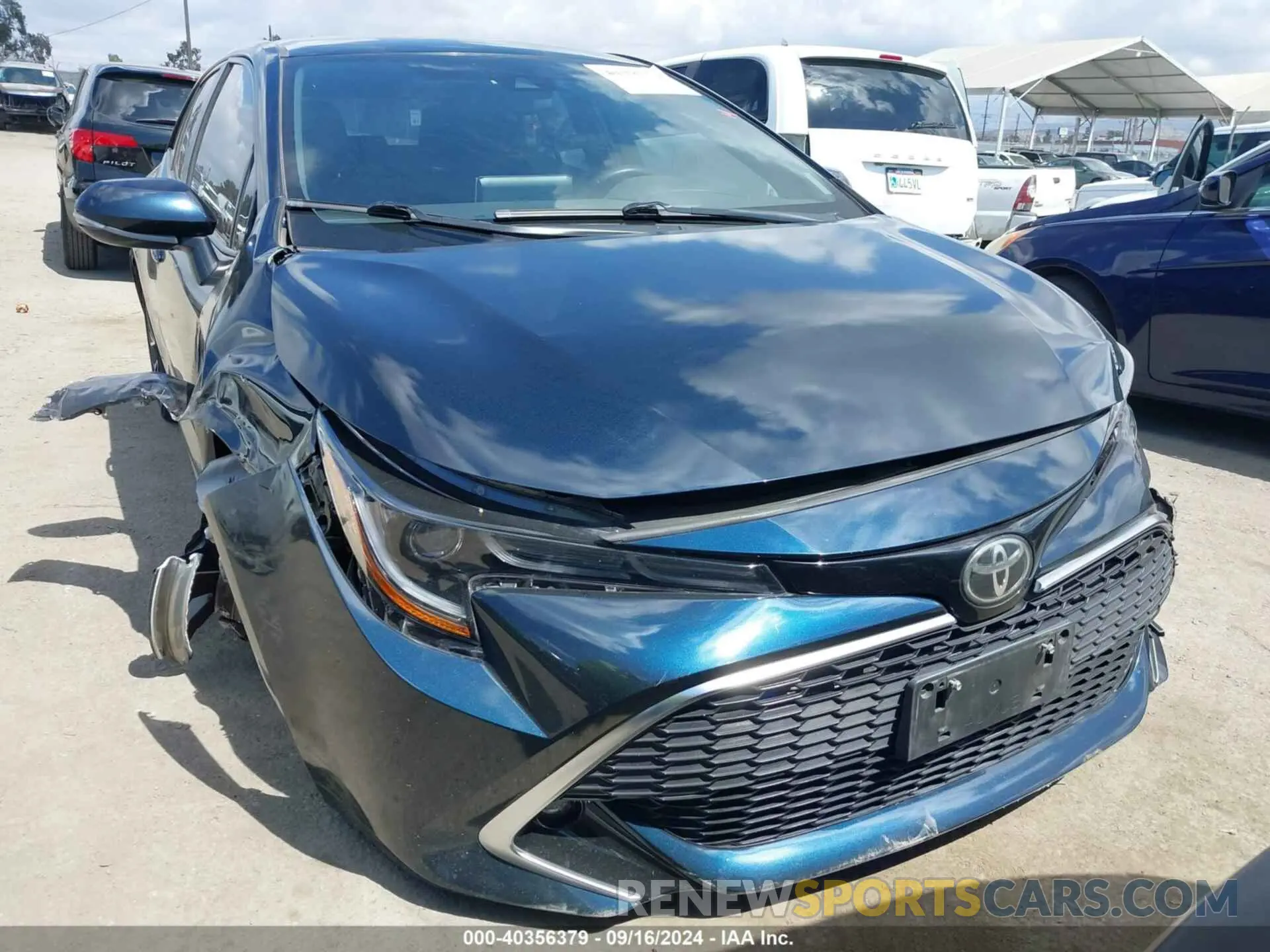 12 Фотография поврежденного автомобиля JTNK4RBEXK3032400 TOYOTA COROLLA 2019