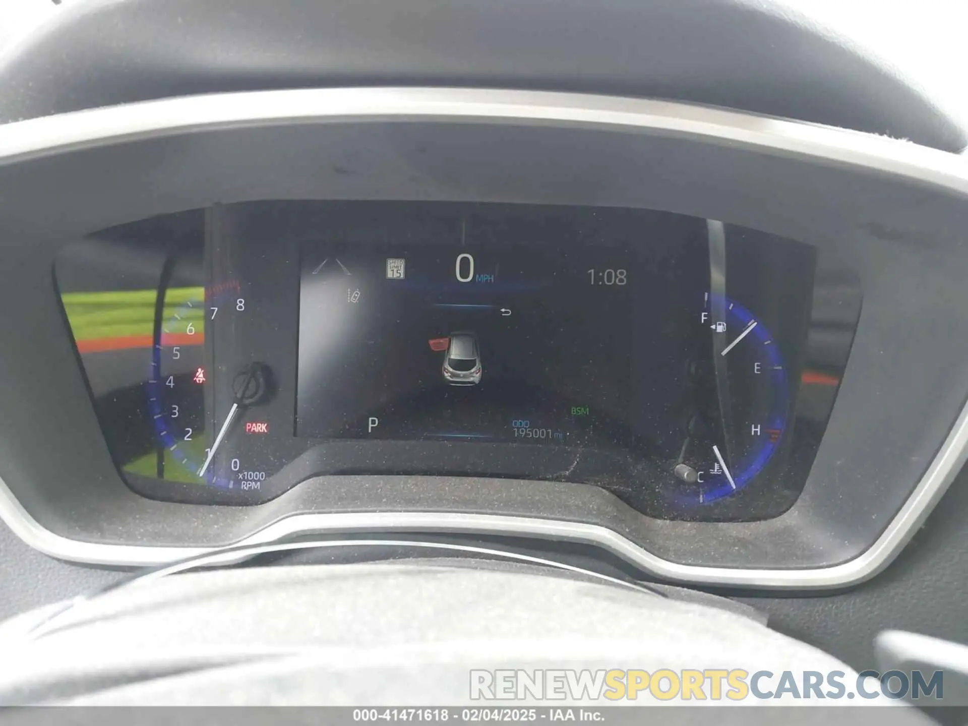 7 Photograph of a damaged car JTNK4RBEXK3033062 TOYOTA COROLLA 2019