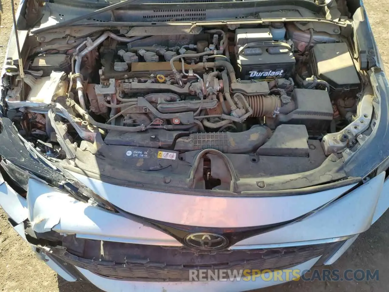 11 Photograph of a damaged car JTNK4RBEXK3040366 TOYOTA COROLLA 2019