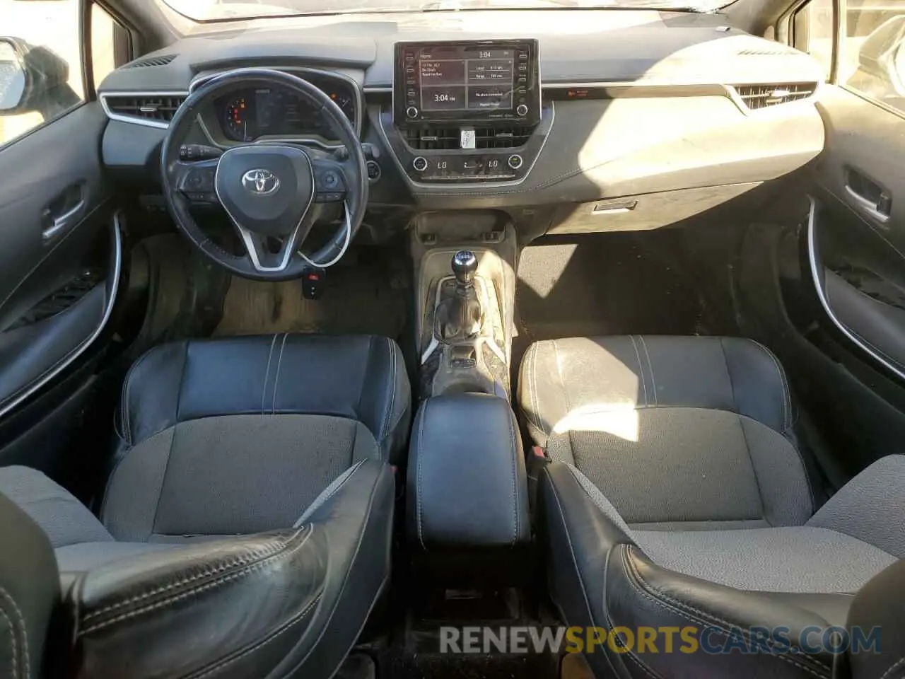 8 Photograph of a damaged car JTNK4RBEXK3040366 TOYOTA COROLLA 2019