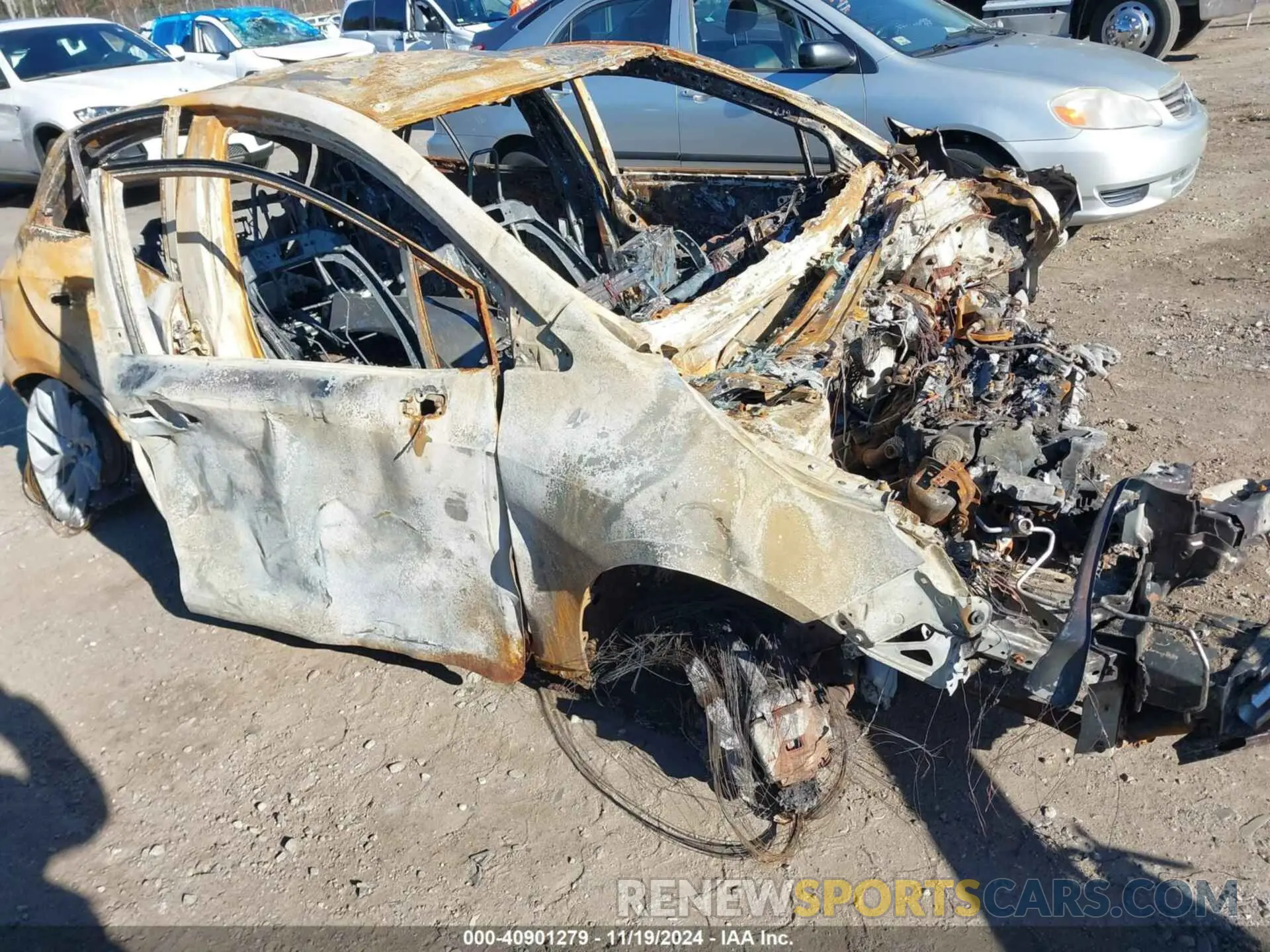 11 Photograph of a damaged car JTNK4RBEXK3045891 TOYOTA COROLLA 2019