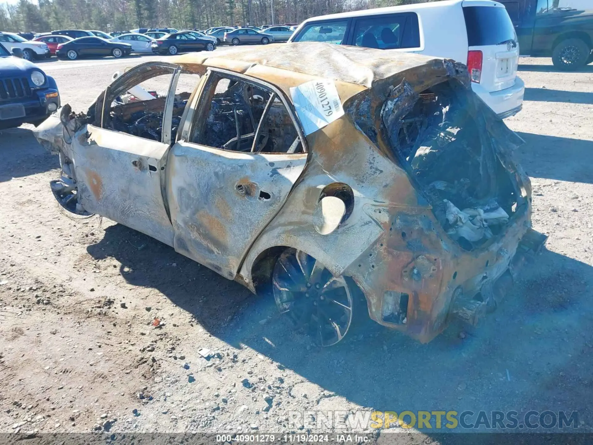 3 Photograph of a damaged car JTNK4RBEXK3045891 TOYOTA COROLLA 2019