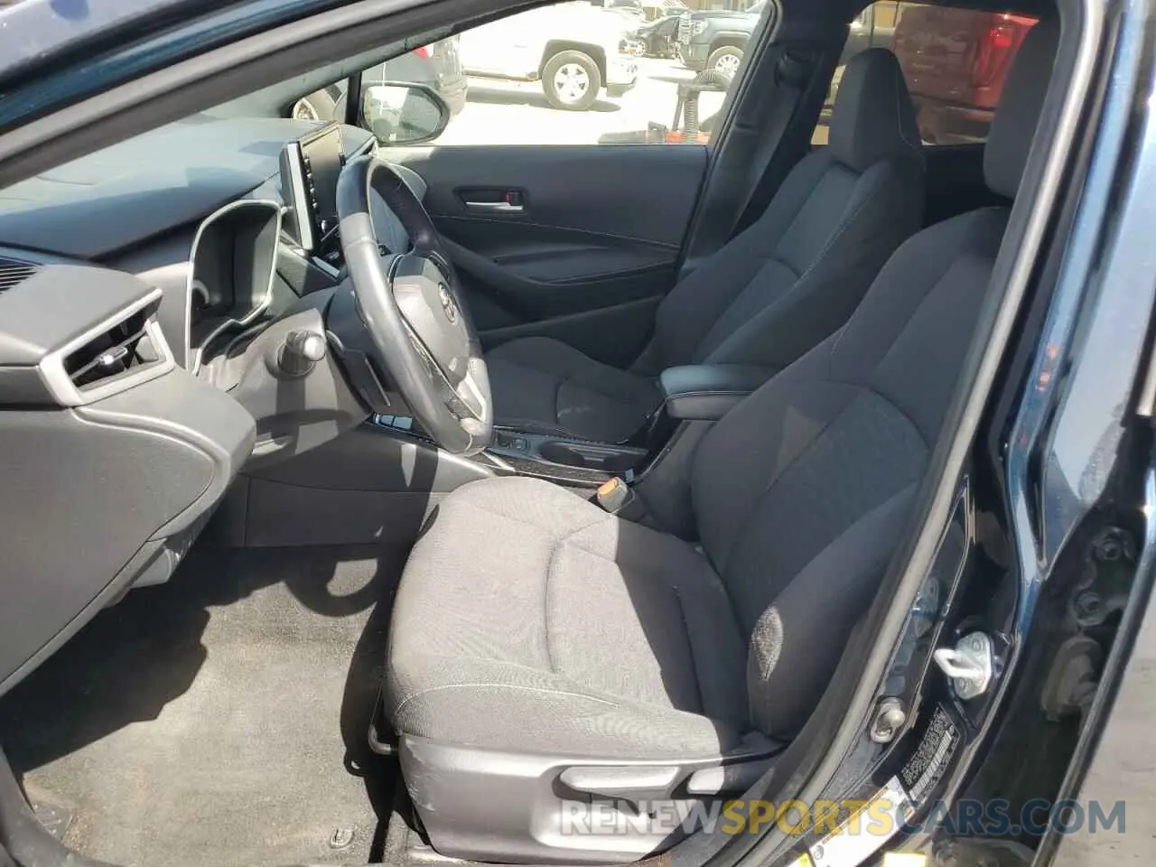 7 Photograph of a damaged car JTNK4RBEXK3051027 TOYOTA COROLLA 2019