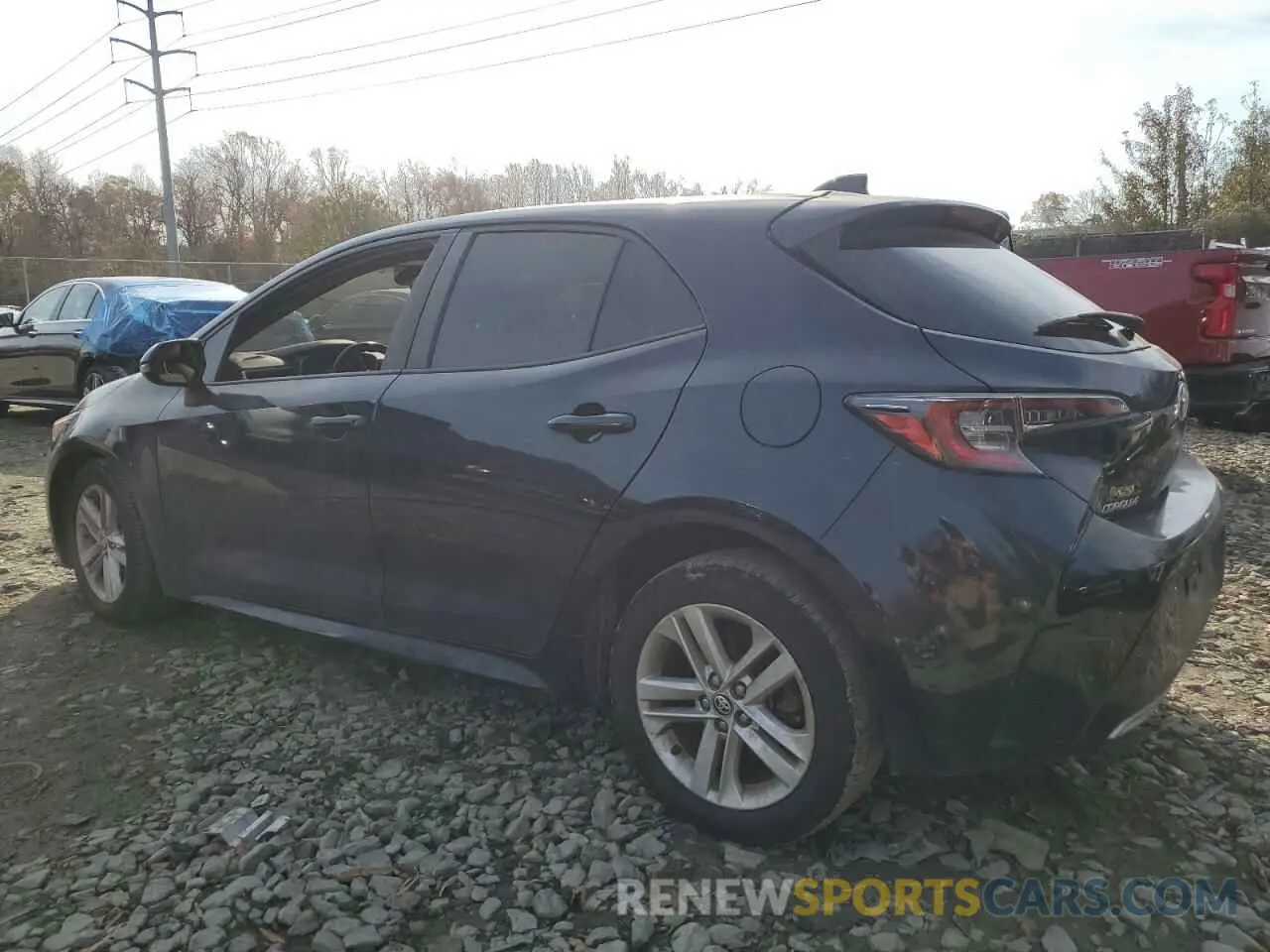 2 Фотография поврежденного автомобиля JTNK4RBEXK3069673 TOYOTA COROLLA 2019