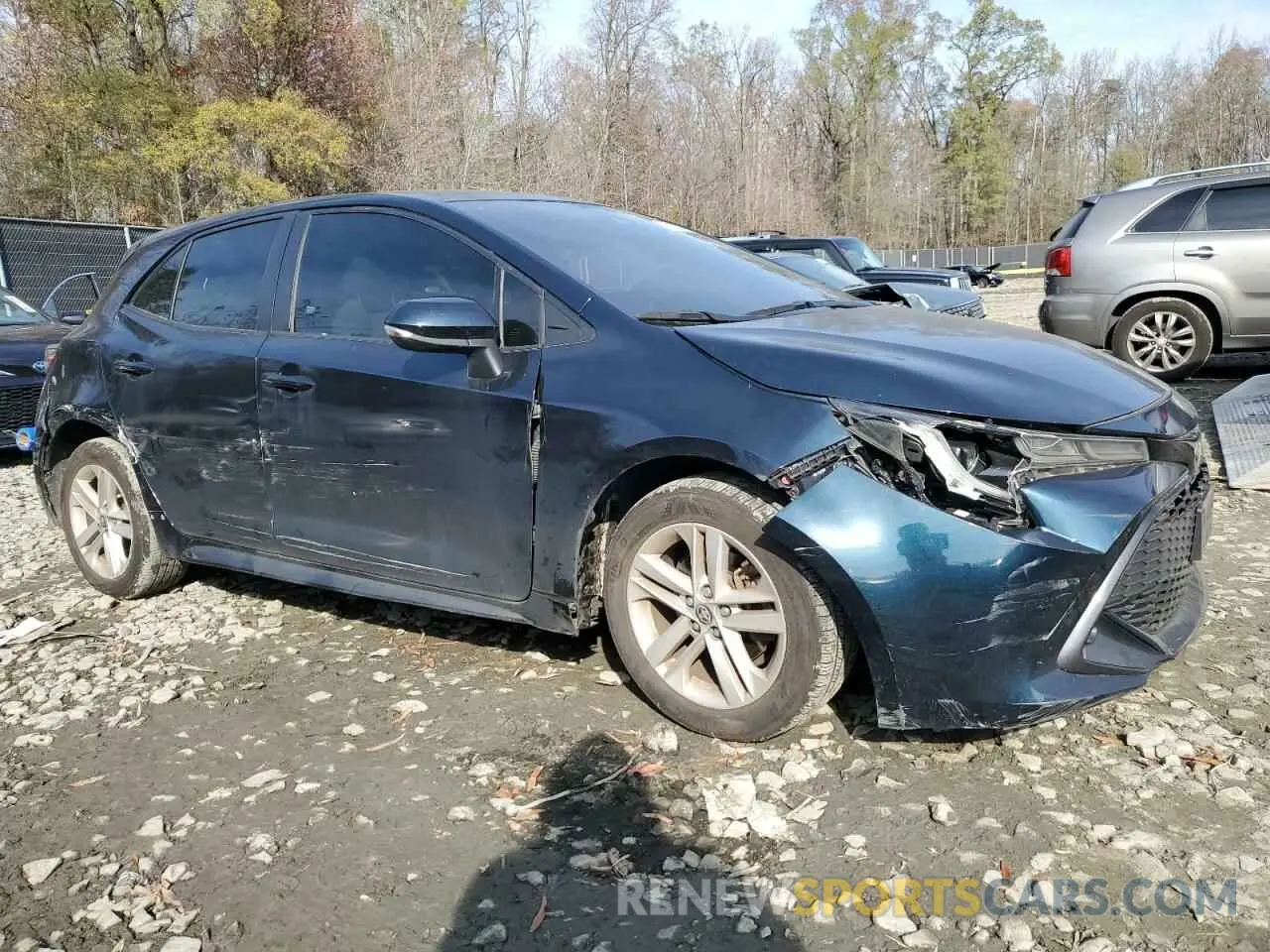 4 Фотография поврежденного автомобиля JTNK4RBEXK3069673 TOYOTA COROLLA 2019