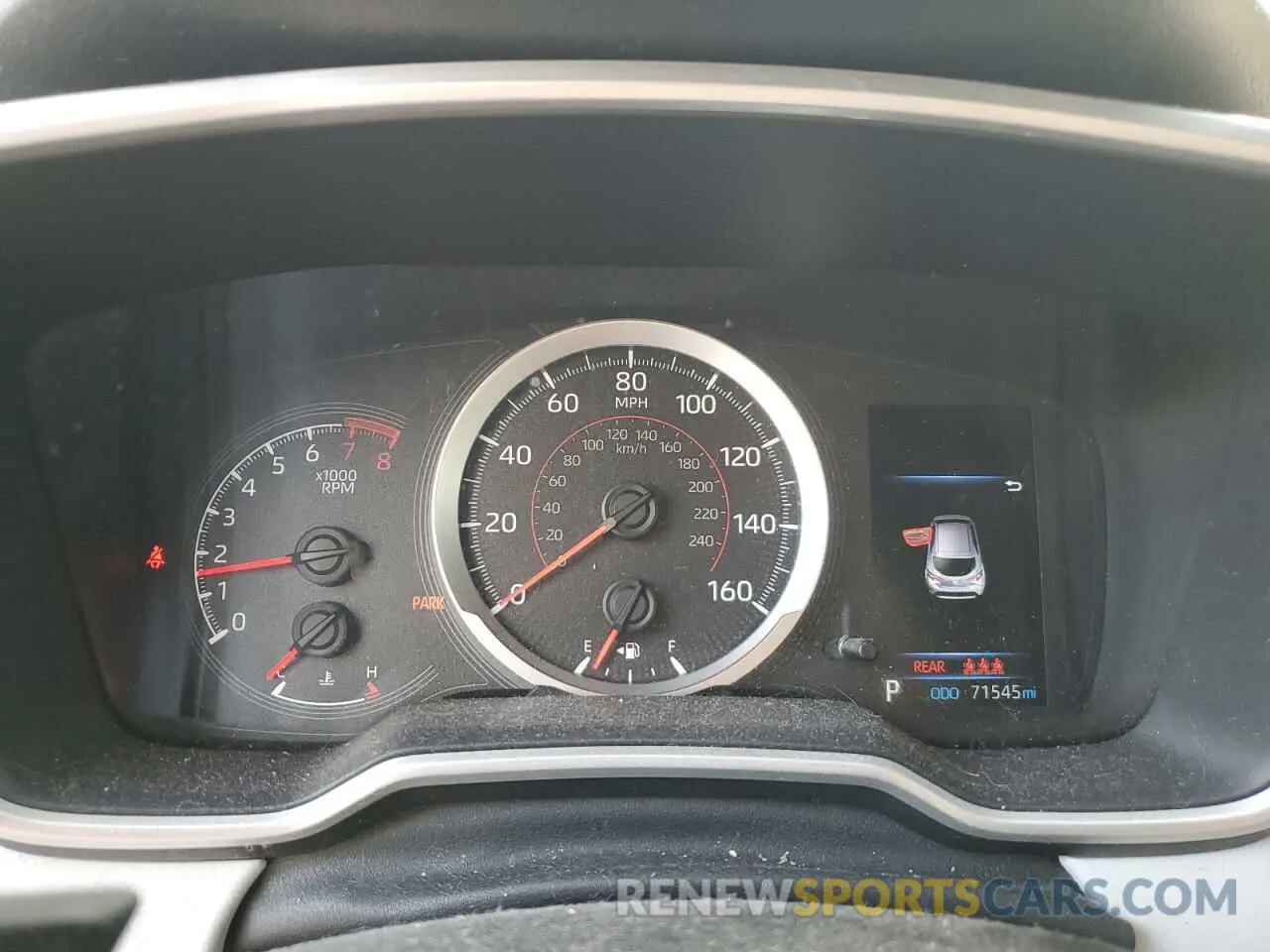 9 Фотография поврежденного автомобиля JTNK4RBEXK3069673 TOYOTA COROLLA 2019