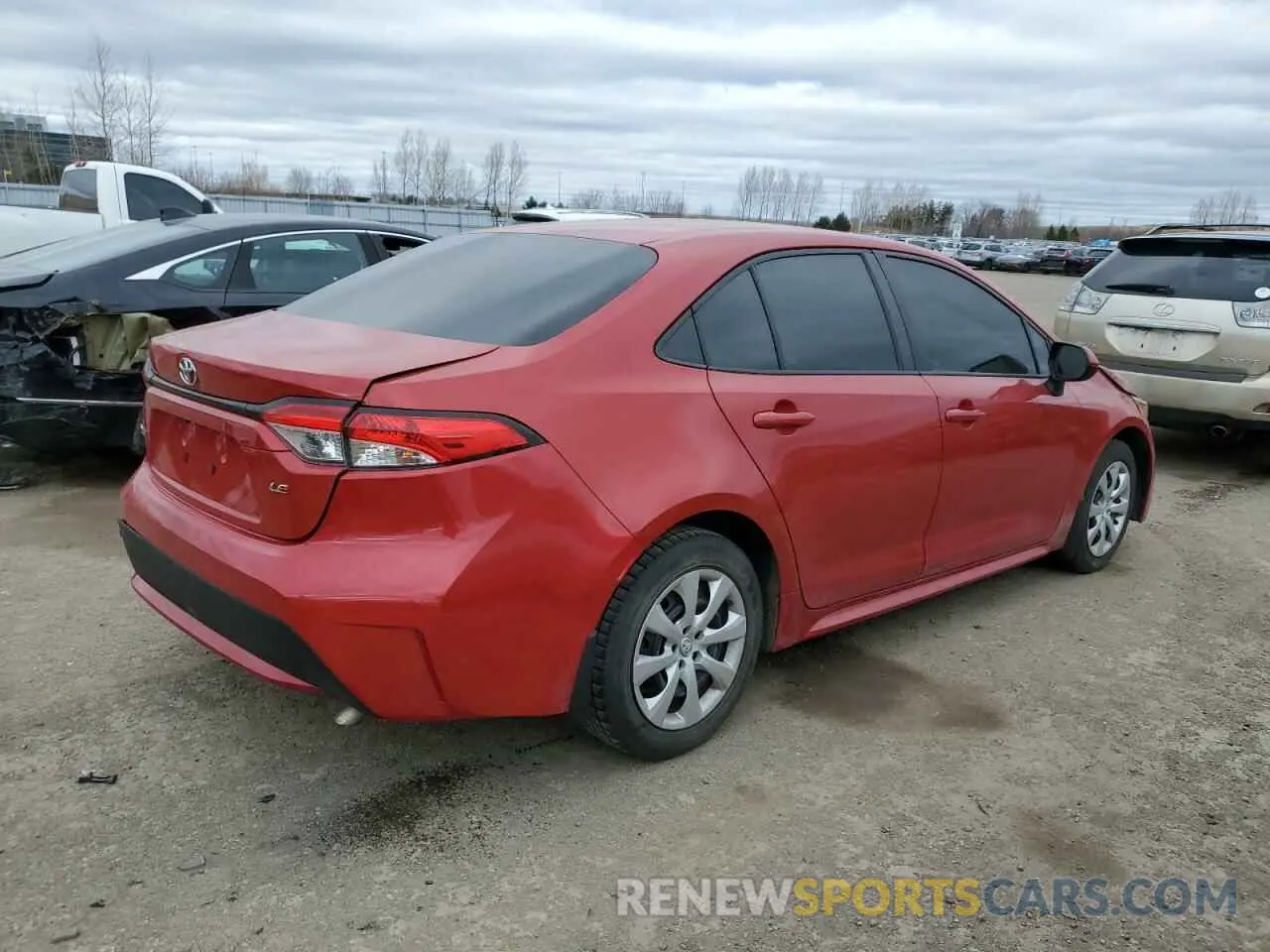 3 Photograph of a damaged car 5YFBPRBE1LP025758 TOYOTA COROLLA 2020