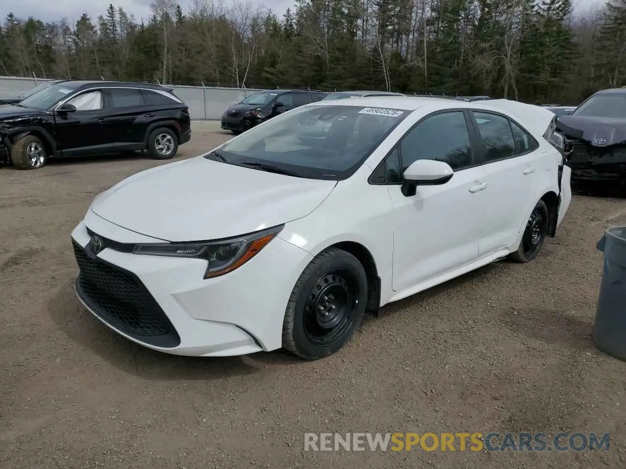 1 Фотография поврежденного автомобиля 5YFBPRBE4LP038987 TOYOTA COROLLA 2020