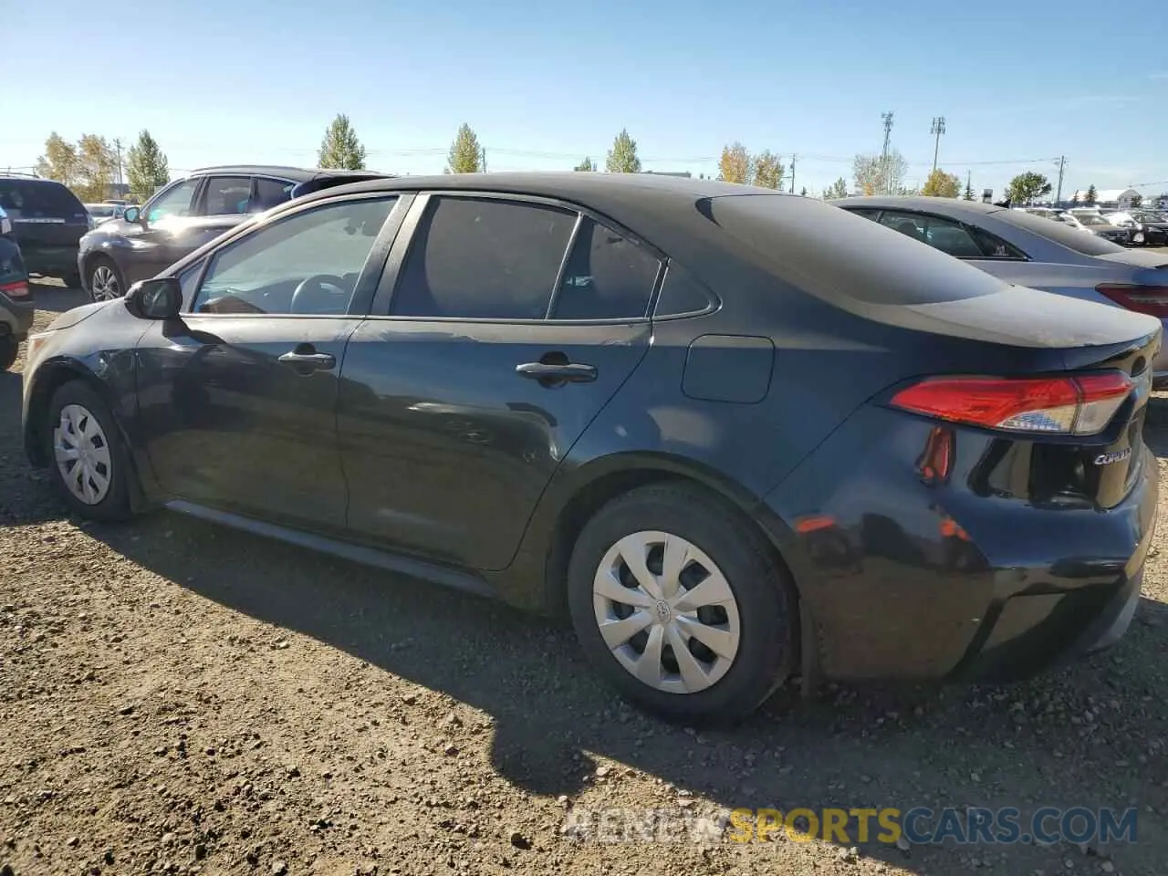 2 Photograph of a damaged car 5YFBPRBE7LP022217 TOYOTA COROLLA 2020