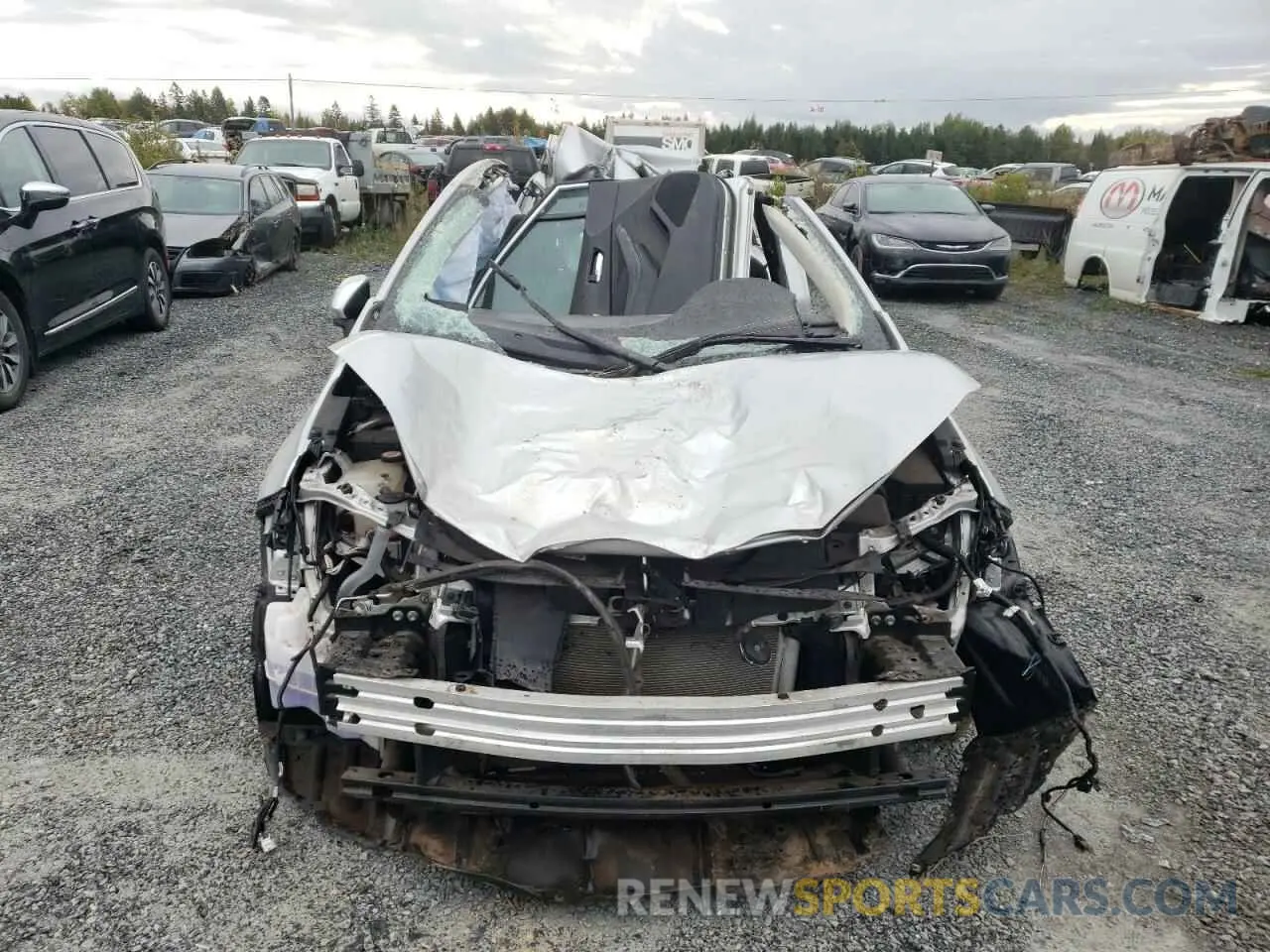 5 Photograph of a damaged car 5YFBPRBE8LP116249 TOYOTA COROLLA 2020