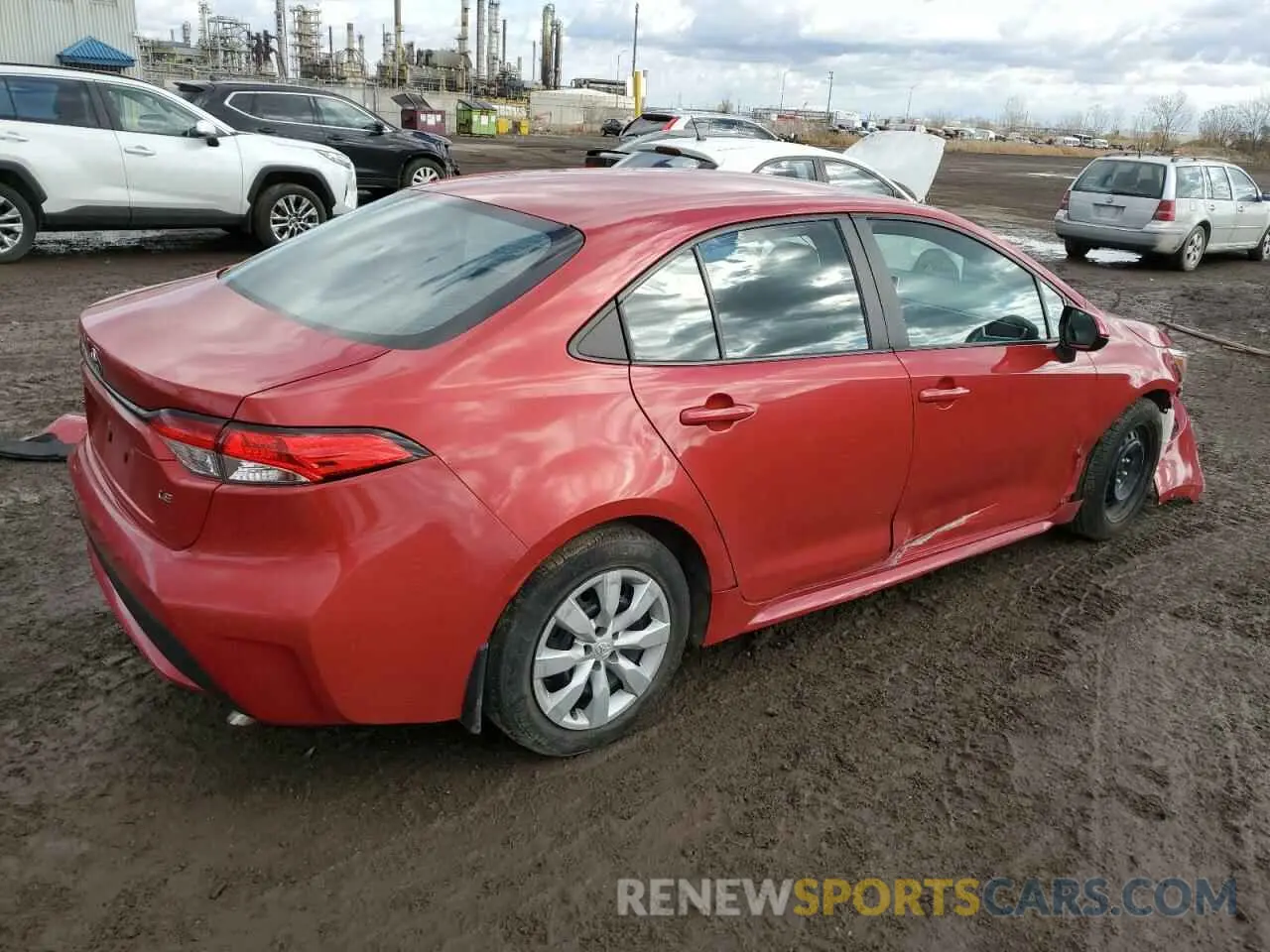 3 Photograph of a damaged car 5YFBPRBEXLP013611 TOYOTA COROLLA 2020