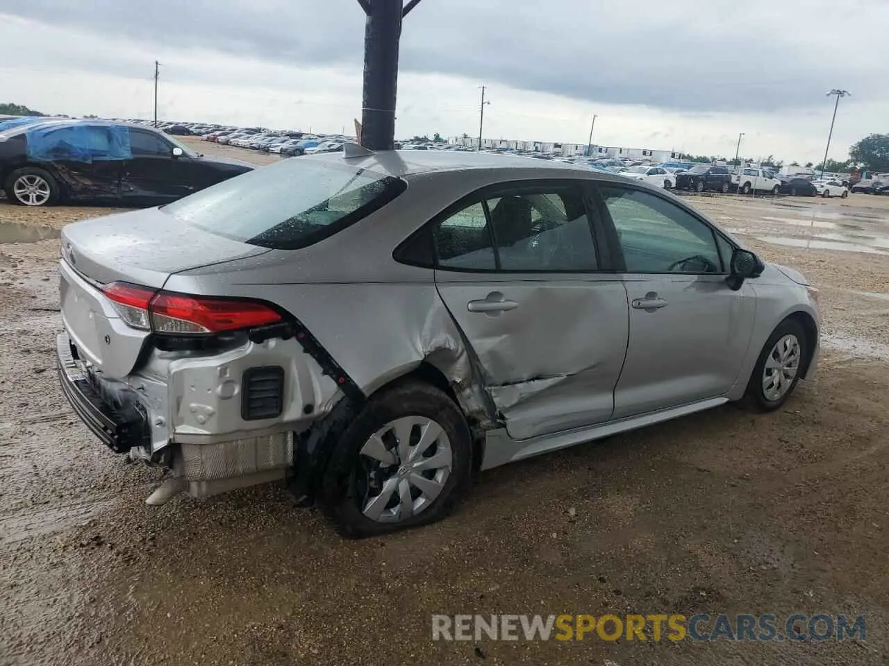 3 Photograph of a damaged car 5YFDPRAE1LP026256 TOYOTA COROLLA 2020