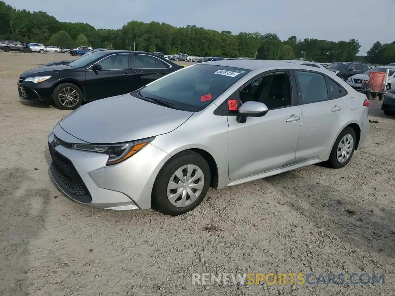 1 Photograph of a damaged car 5YFDPRAE4LP137660 TOYOTA COROLLA 2020