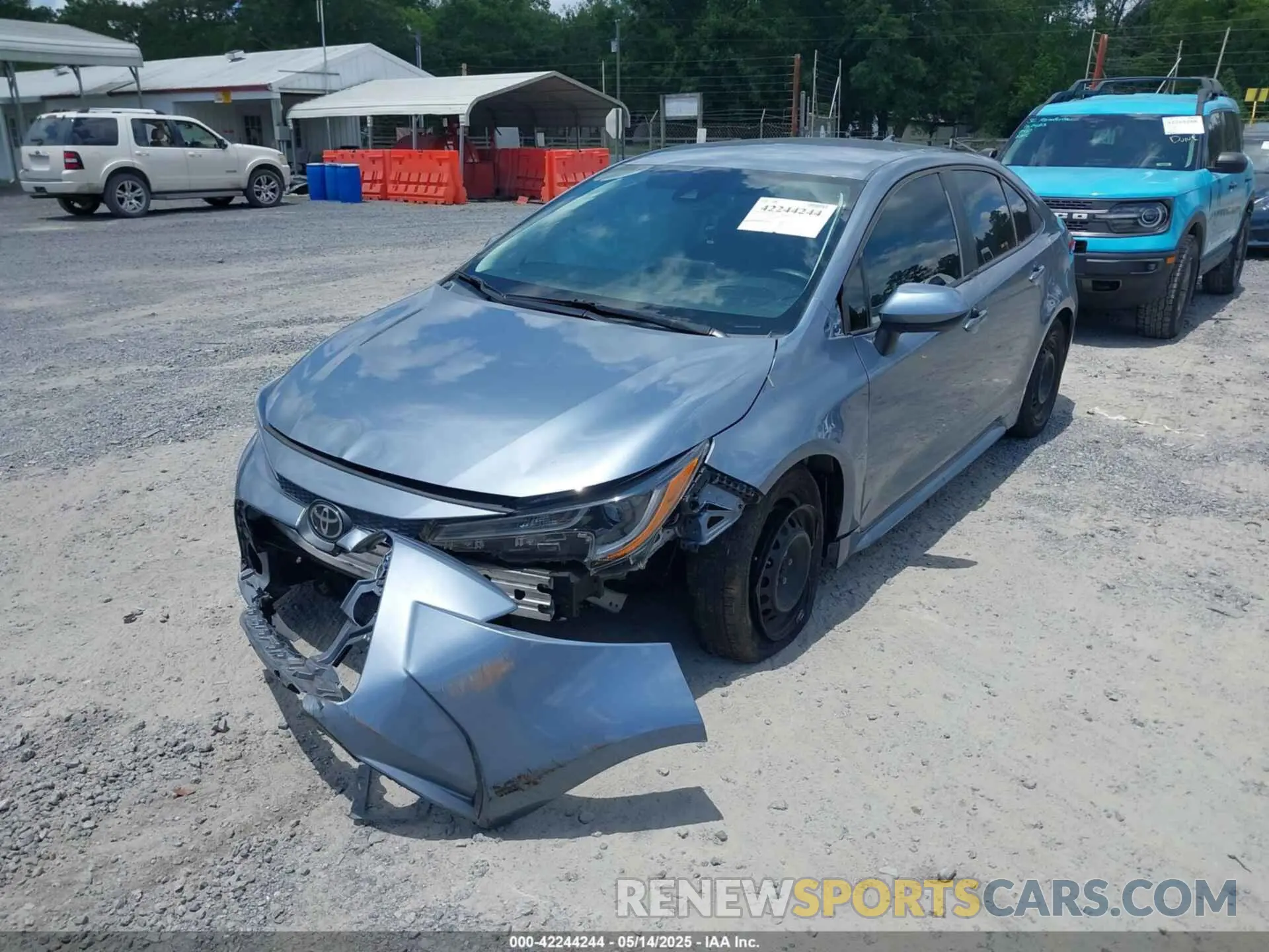 2 Фотография поврежденного автомобиля 5YFDPRAE5LP096519 TOYOTA COROLLA 2020