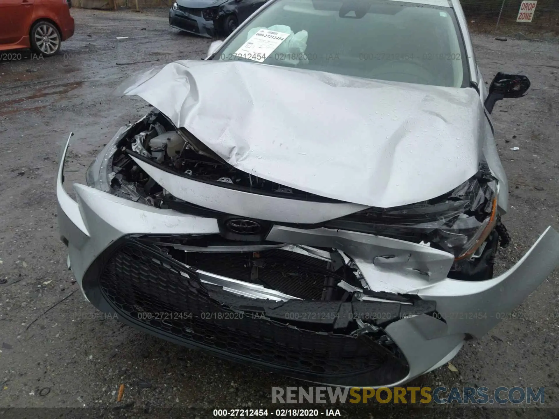 6 Photograph of a damaged car 5YFDPRAE6LP010778 TOYOTA COROLLA 2020