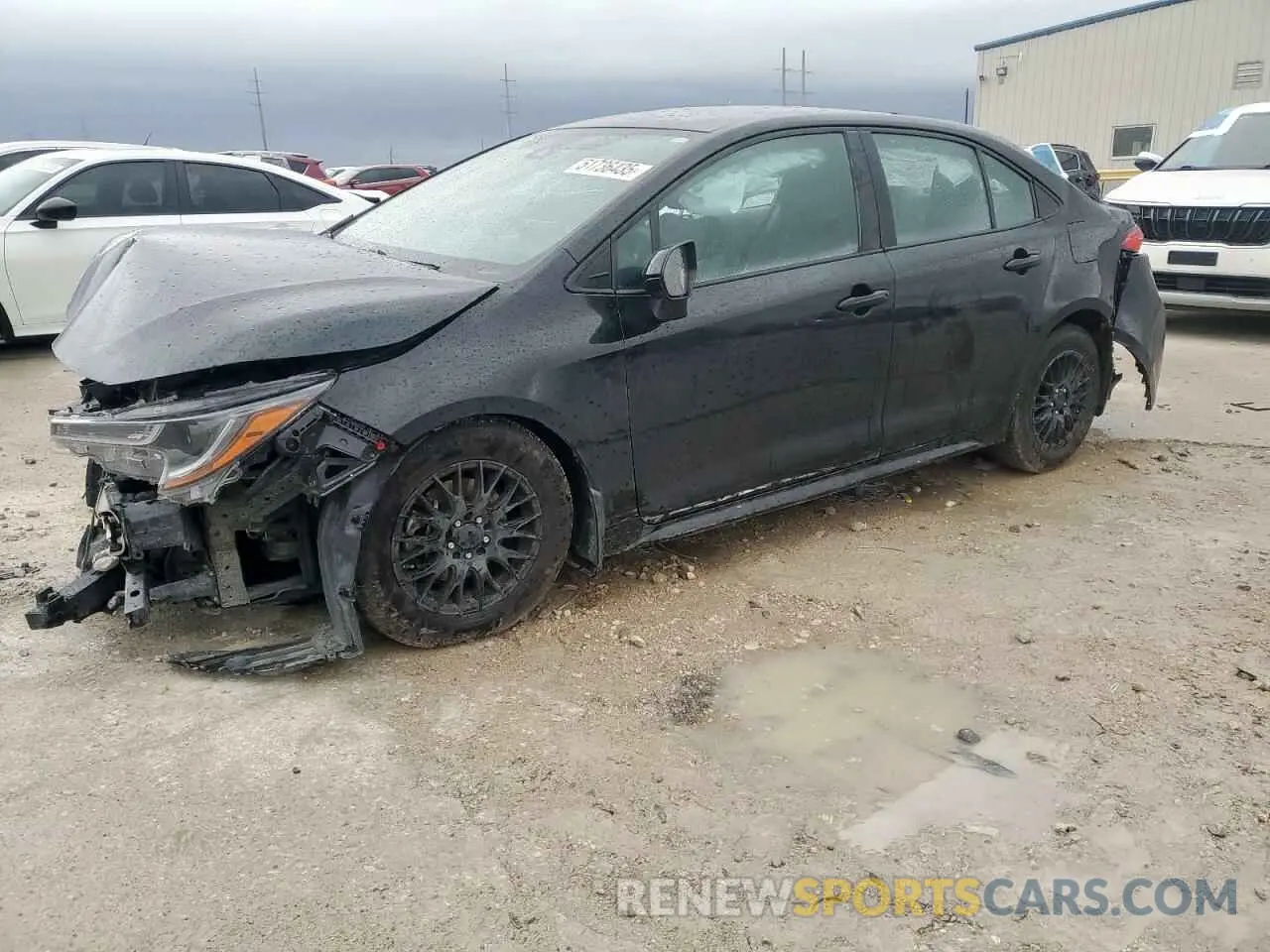 1 Photograph of a damaged car 5YFDPRAE6LP143153 TOYOTA COROLLA 2020