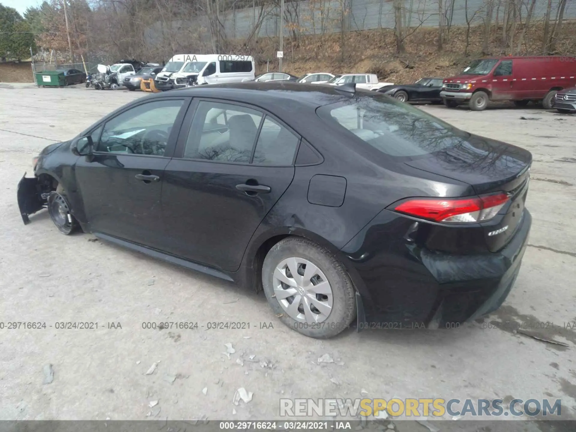 3 Photograph of a damaged car 5YFDPRAE7LP052506 TOYOTA COROLLA 2020