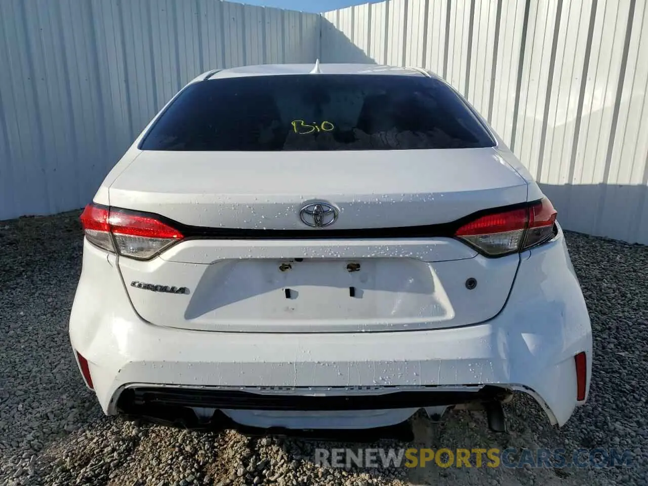 6 Photograph of a damaged car 5YFDPRAE7LP104491 TOYOTA COROLLA 2020