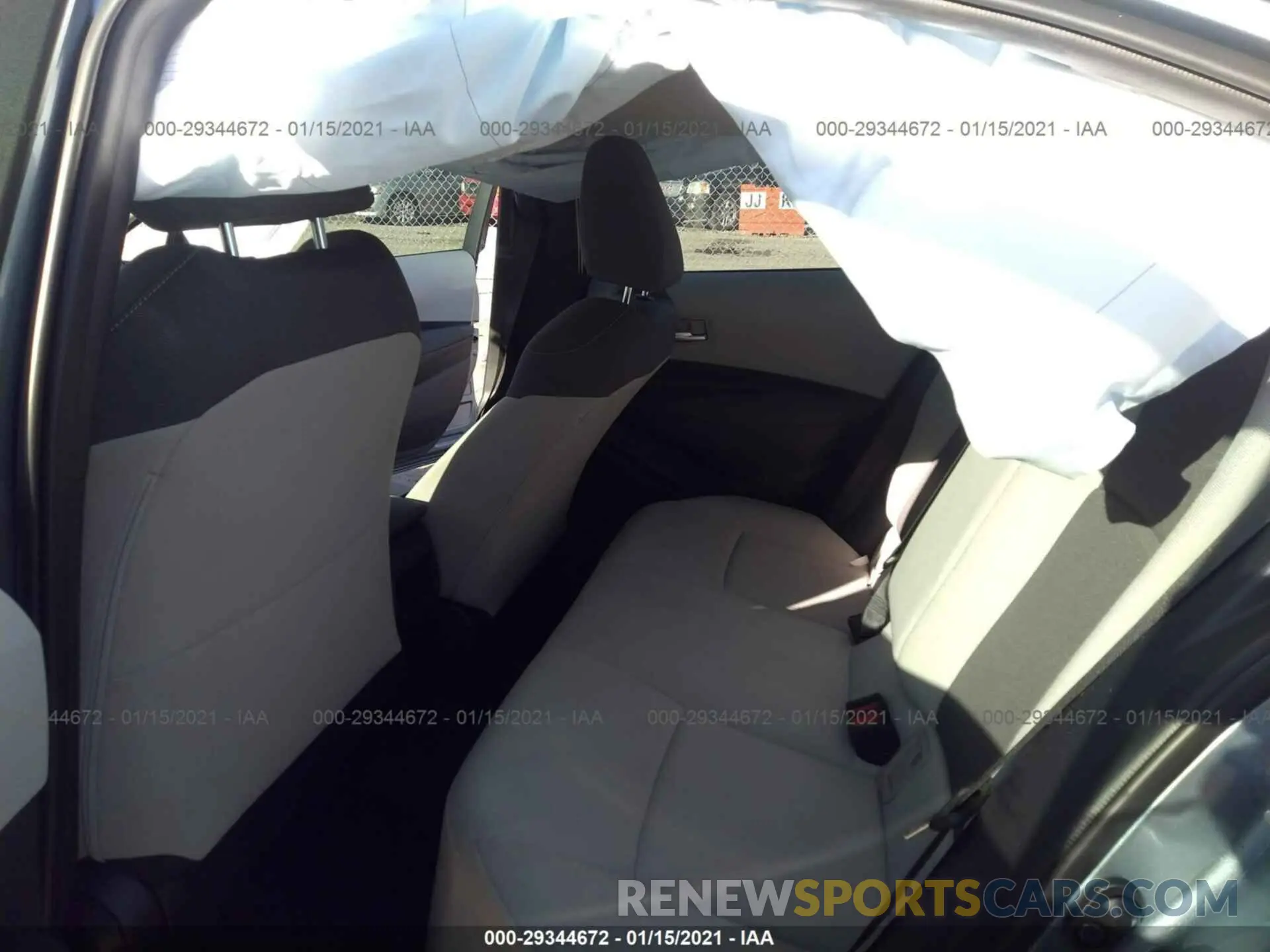 8 Photograph of a damaged car 5YFDPRAE7LP124644 TOYOTA COROLLA 2020