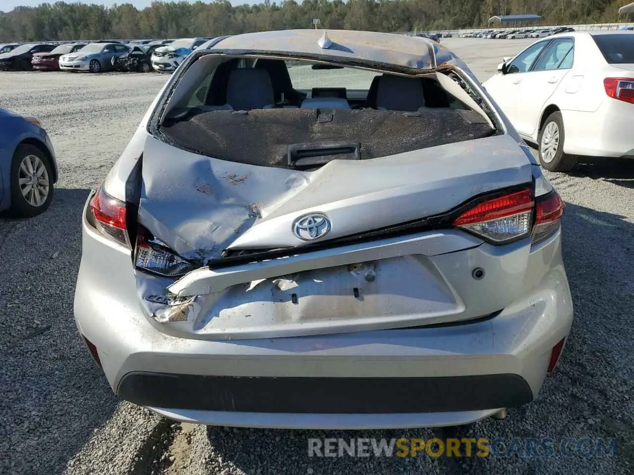 6 Photograph of a damaged car 5YFDPRAE8LP015237 TOYOTA COROLLA 2020