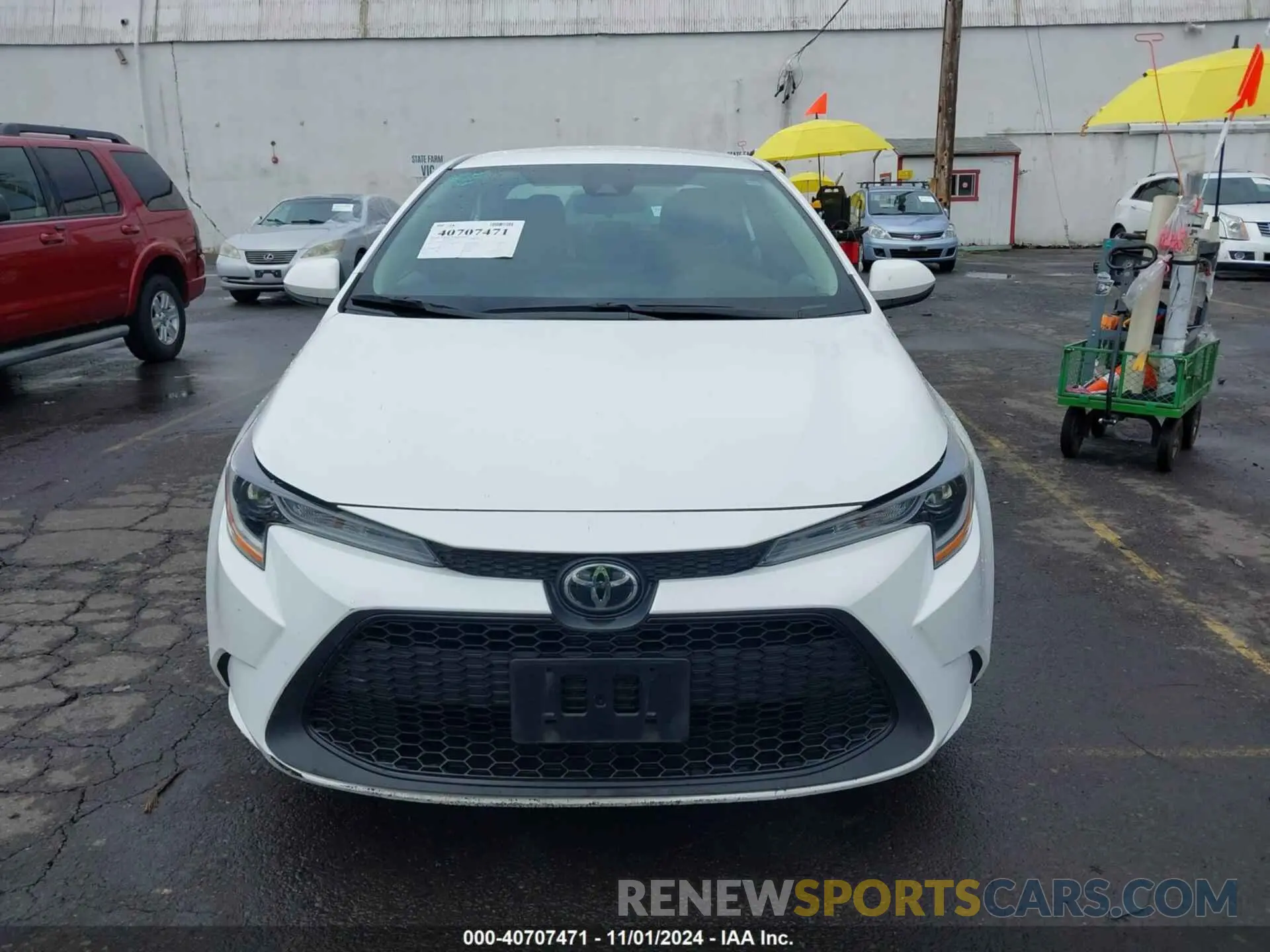 12 Photograph of a damaged car 5YFDPRAE8LP144787 TOYOTA COROLLA 2020