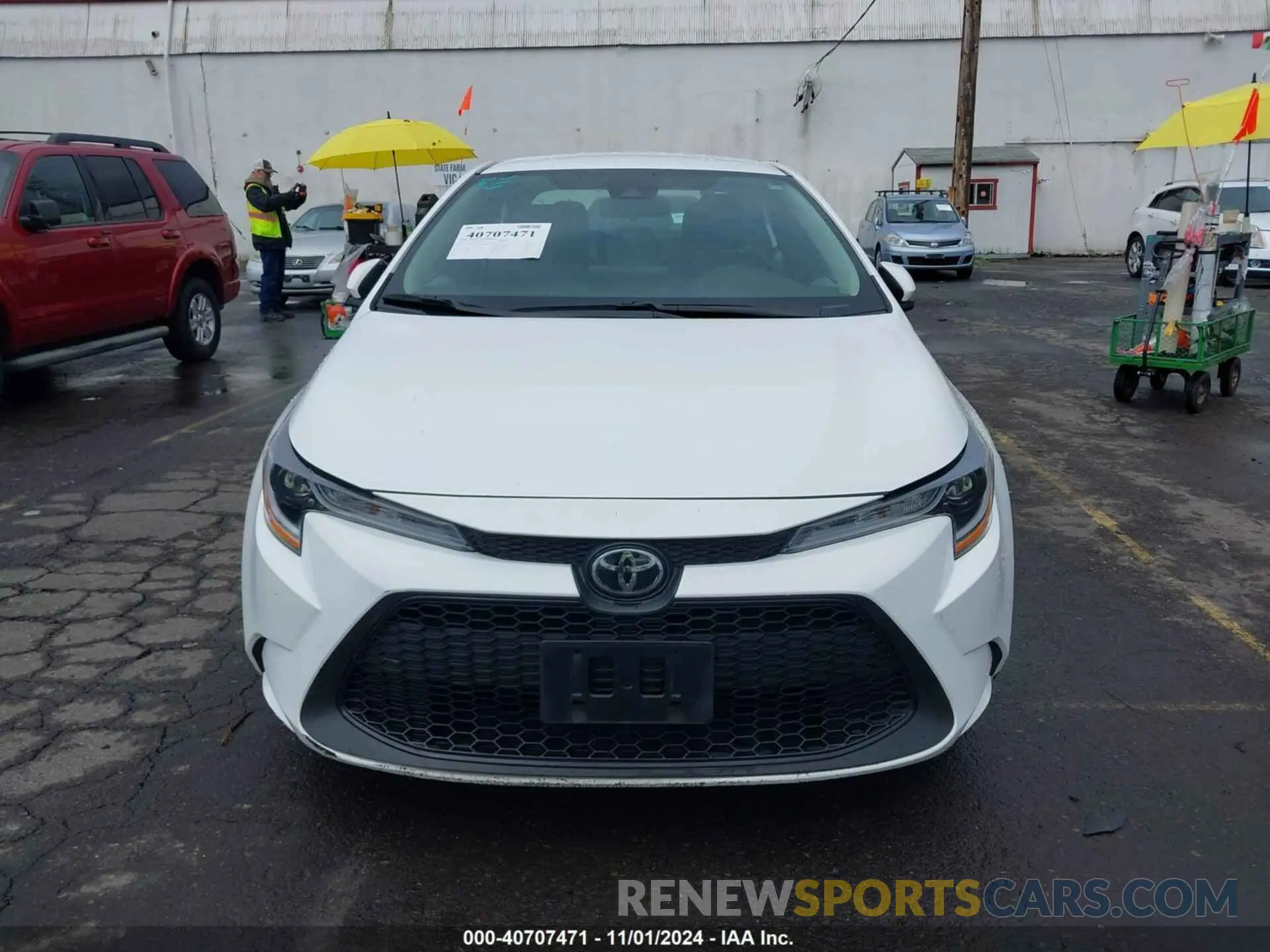6 Photograph of a damaged car 5YFDPRAE8LP144787 TOYOTA COROLLA 2020