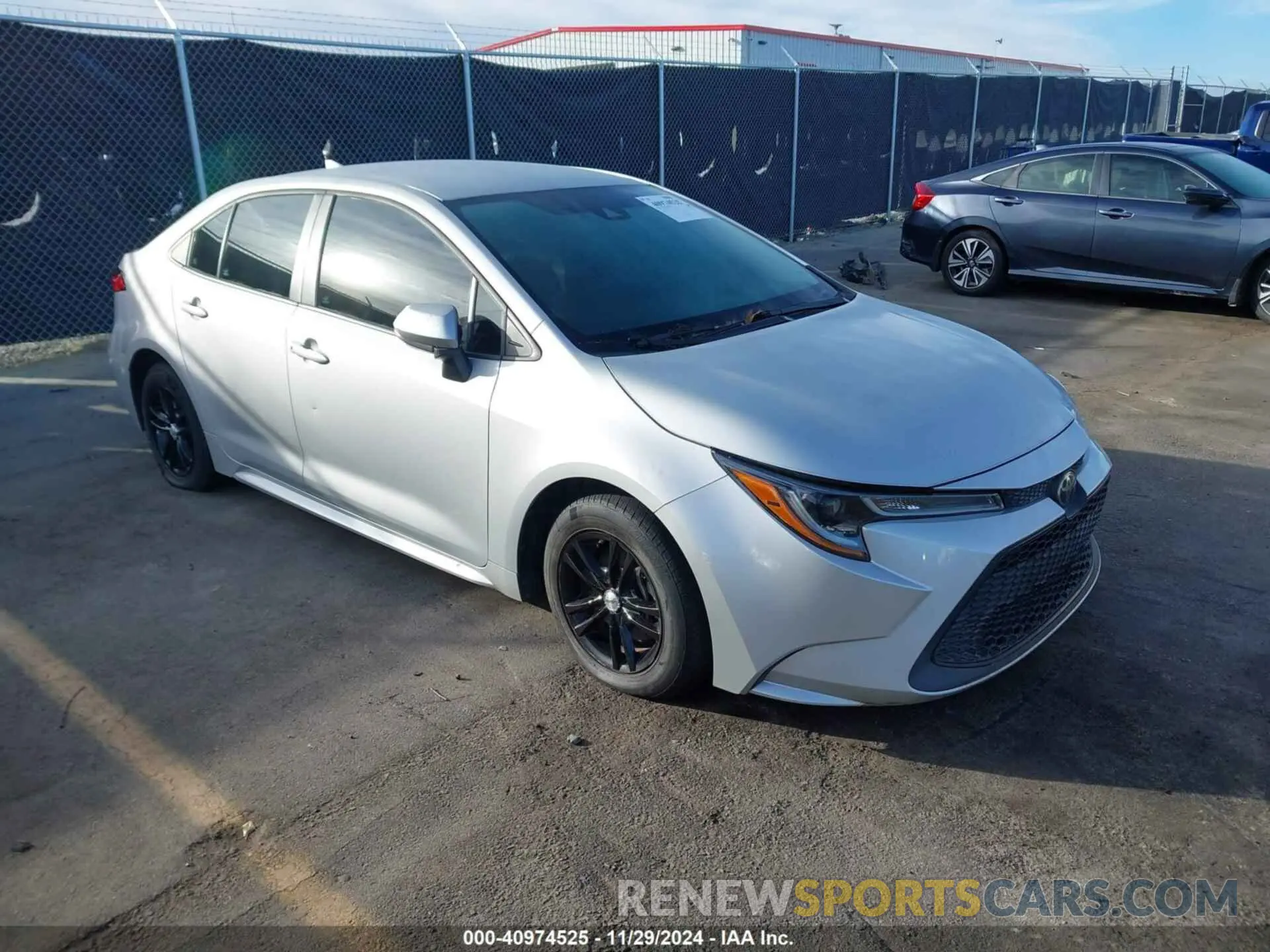 1 Photograph of a damaged car 5YFDPRAEXLP024439 TOYOTA COROLLA 2020
