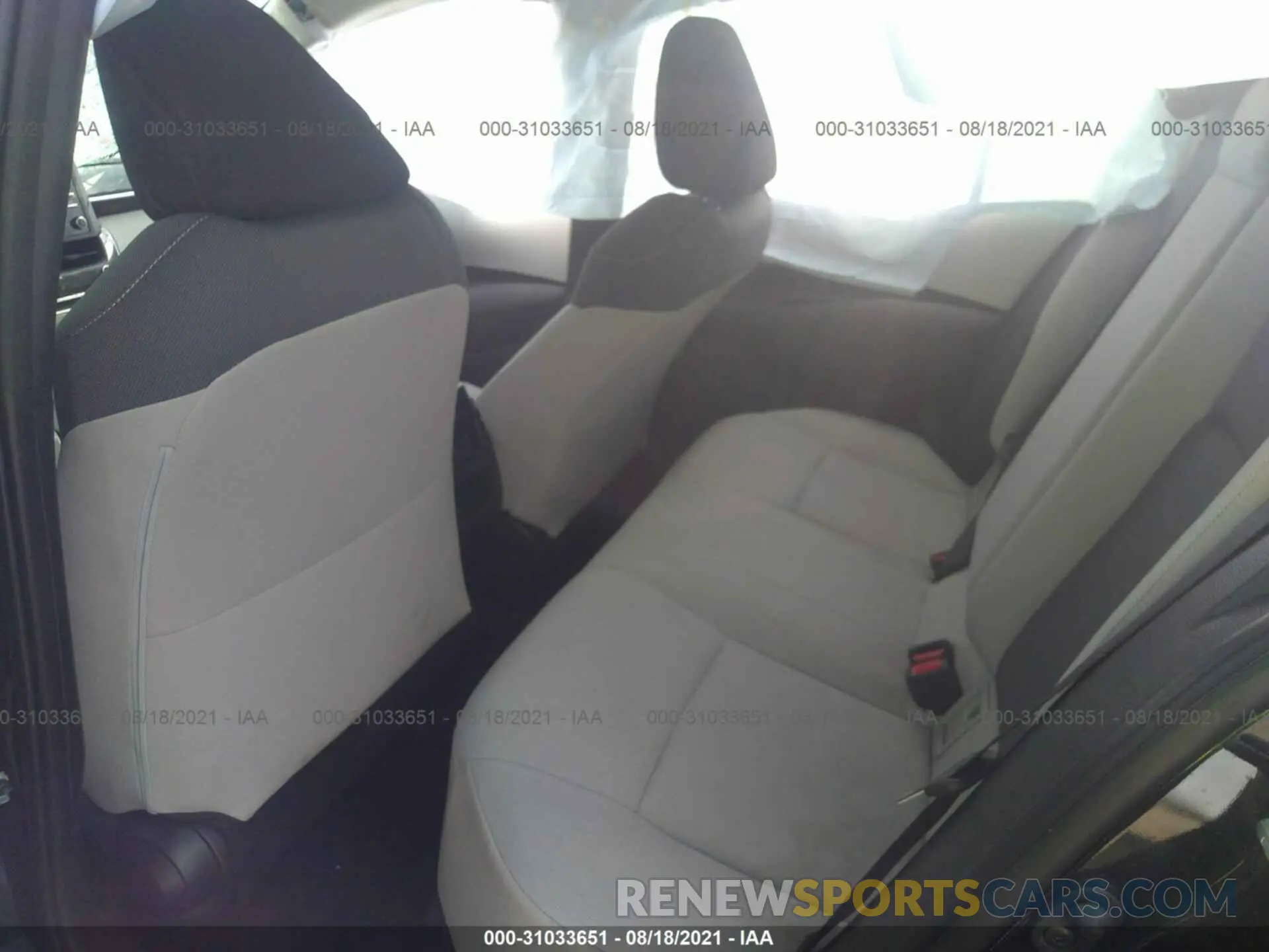 8 Photograph of a damaged car 5YFDPRAEXLP046537 TOYOTA COROLLA 2020