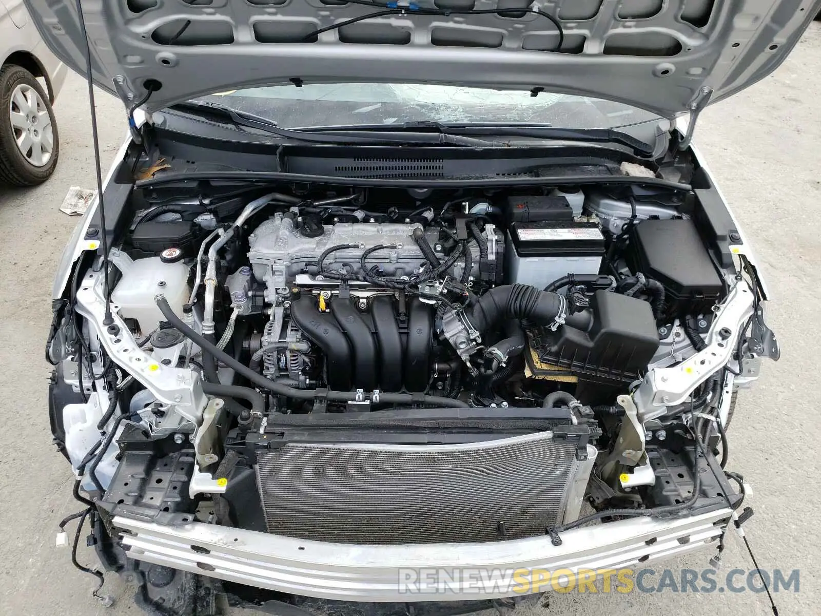 7 Photograph of a damaged car 5YFEPRAE0LP004169 TOYOTA COROLLA 2020