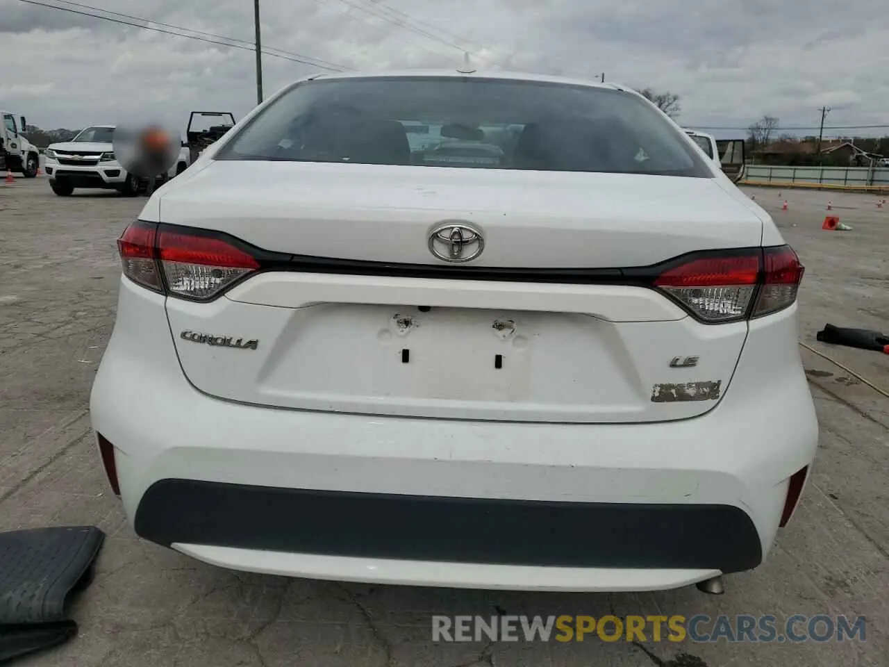 6 Фотография поврежденного автомобиля 5YFEPRAE0LP006231 TOYOTA COROLLA 2020