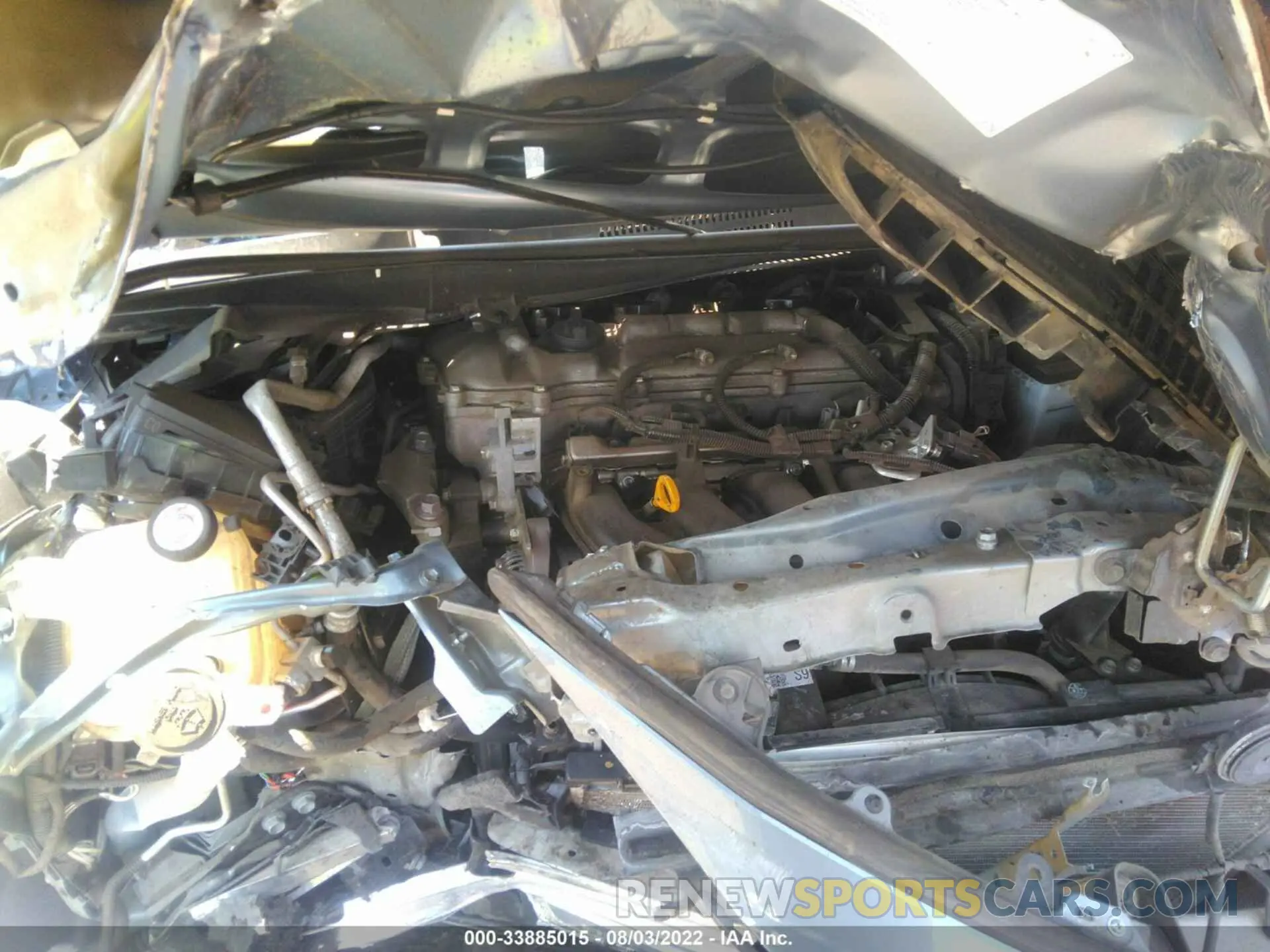 10 Photograph of a damaged car 5YFEPRAE0LP016483 TOYOTA COROLLA 2020