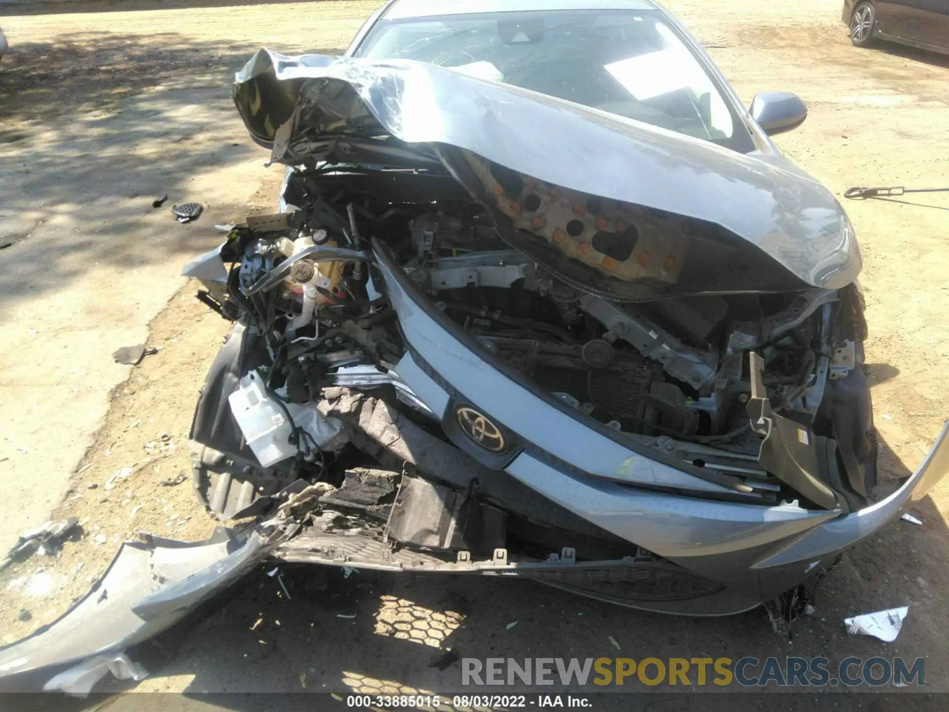 6 Photograph of a damaged car 5YFEPRAE0LP016483 TOYOTA COROLLA 2020