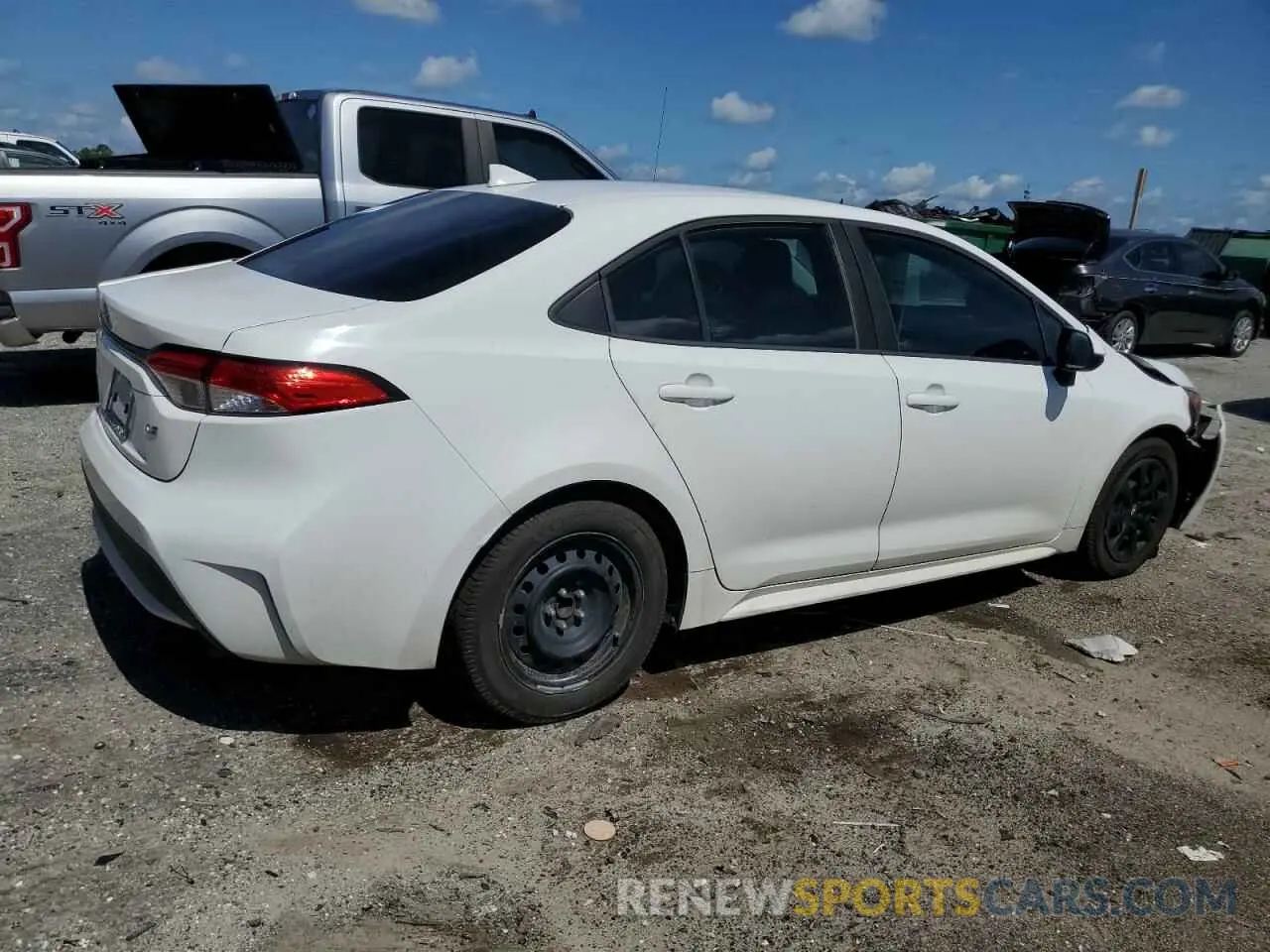 3 Photograph of a damaged car 5YFEPRAE0LP024227 TOYOTA COROLLA 2020