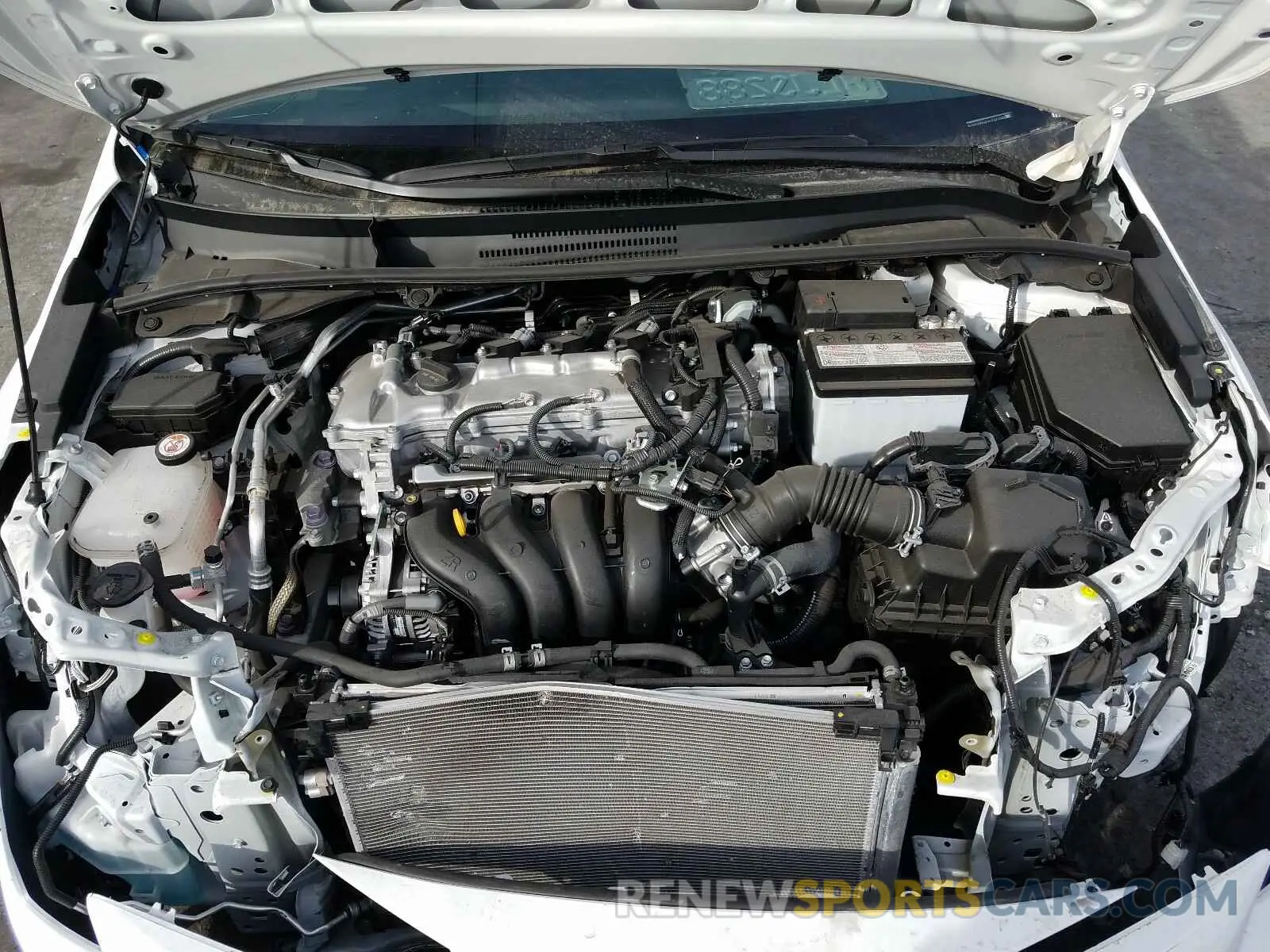 7 Photograph of a damaged car 5YFEPRAE0LP027080 TOYOTA COROLLA 2020