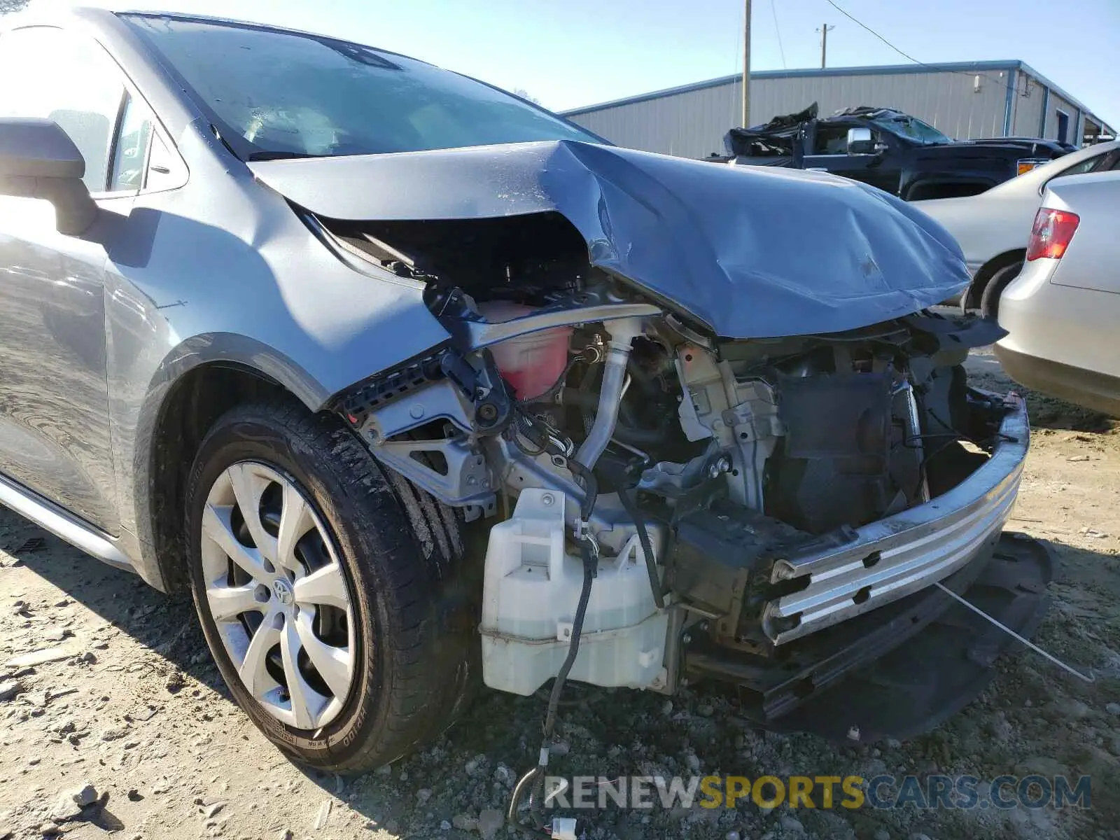 9 Photograph of a damaged car 5YFEPRAE0LP028374 TOYOTA COROLLA 2020