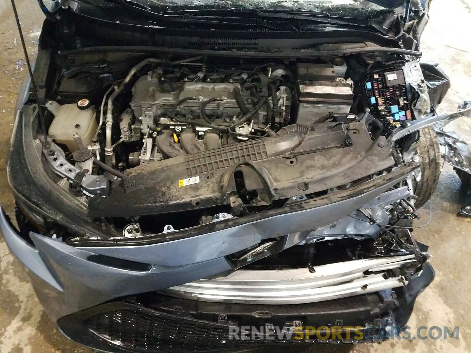 7 Photograph of a damaged car 5YFEPRAE0LP038435 TOYOTA COROLLA 2020