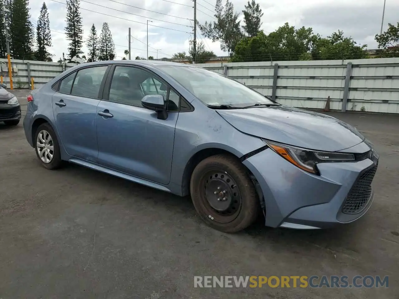 4 Фотография поврежденного автомобиля 5YFEPRAE0LP041920 TOYOTA COROLLA 2020