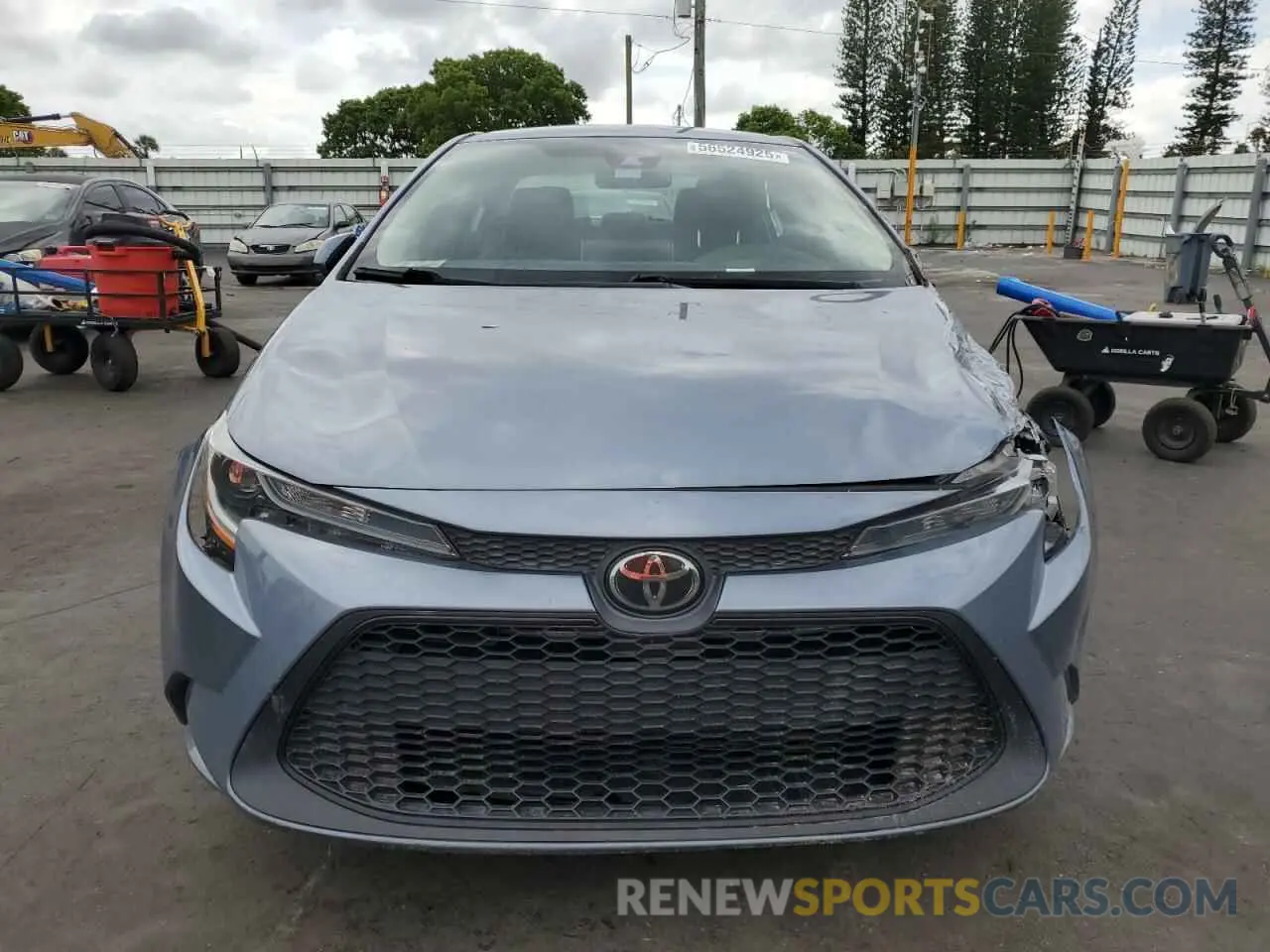 5 Фотография поврежденного автомобиля 5YFEPRAE0LP041920 TOYOTA COROLLA 2020