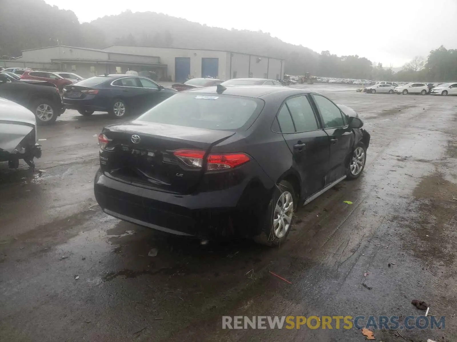 4 Photograph of a damaged car 5YFEPRAE0LP042887 TOYOTA COROLLA 2020