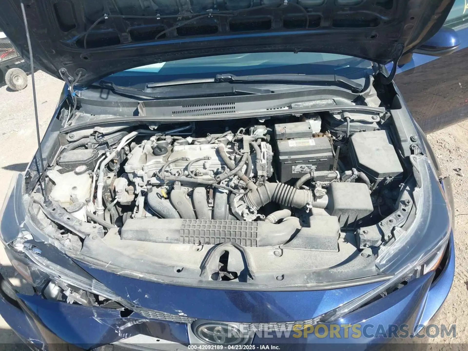 10 Photograph of a damaged car 5YFEPRAE0LP042985 TOYOTA COROLLA 2020
