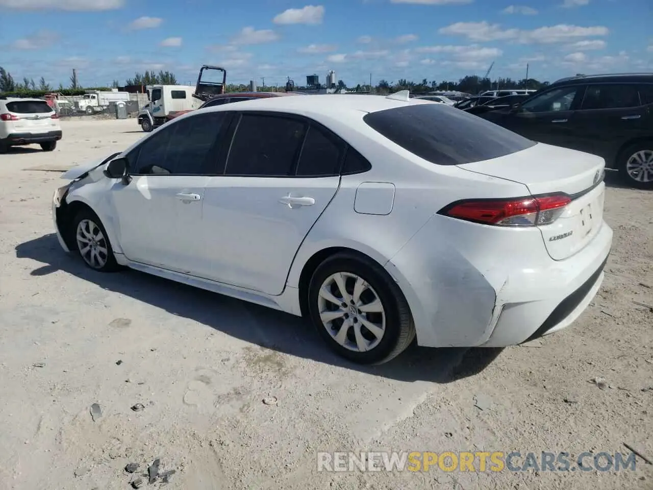 2 Фотография поврежденного автомобиля 5YFEPRAE0LP052173 TOYOTA COROLLA 2020