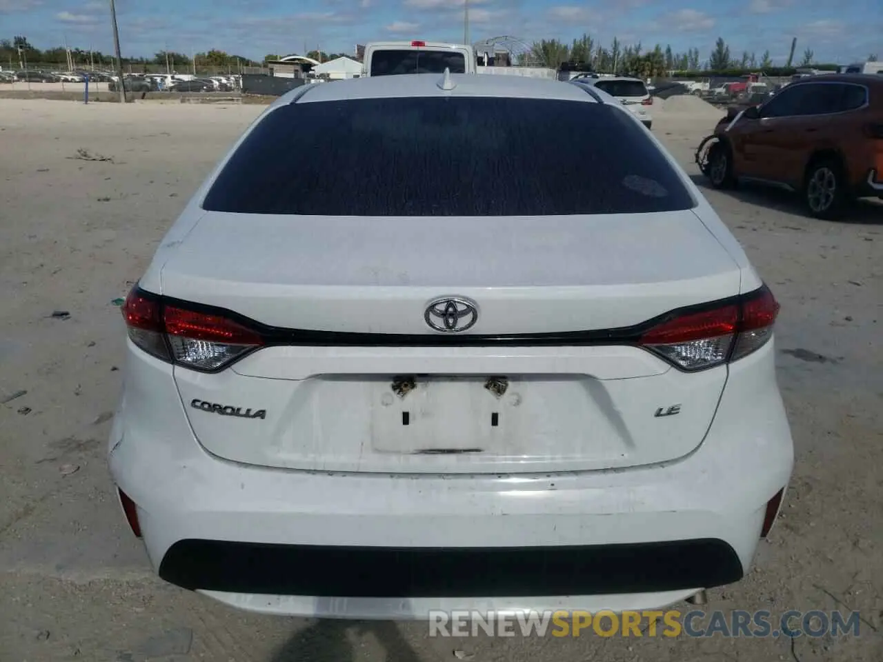 6 Фотография поврежденного автомобиля 5YFEPRAE0LP052173 TOYOTA COROLLA 2020