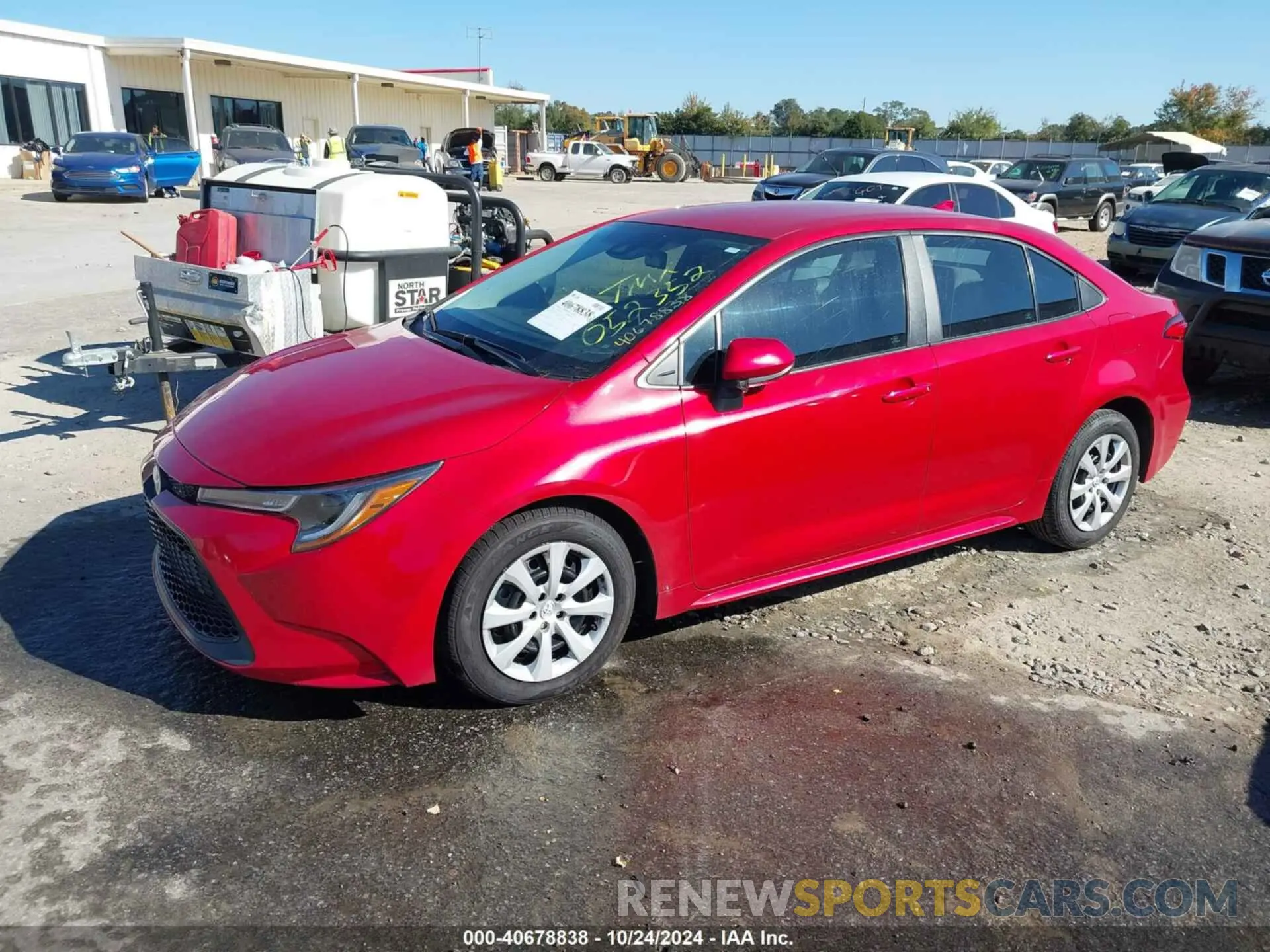 2 Фотография поврежденного автомобиля 5YFEPRAE0LP052352 TOYOTA COROLLA 2020